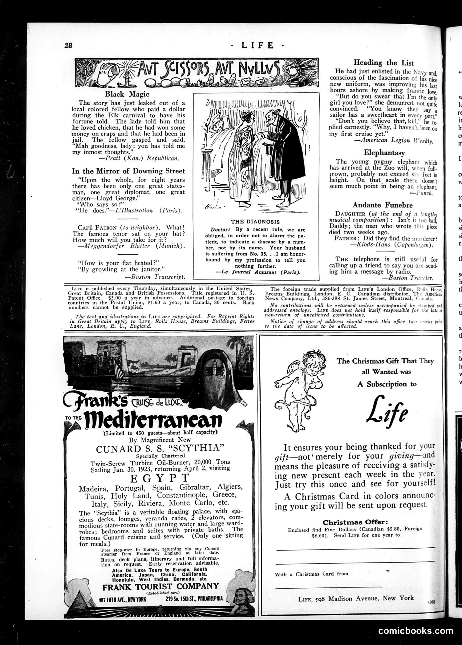 Life — December 21, 1922 — page 36 of 42
