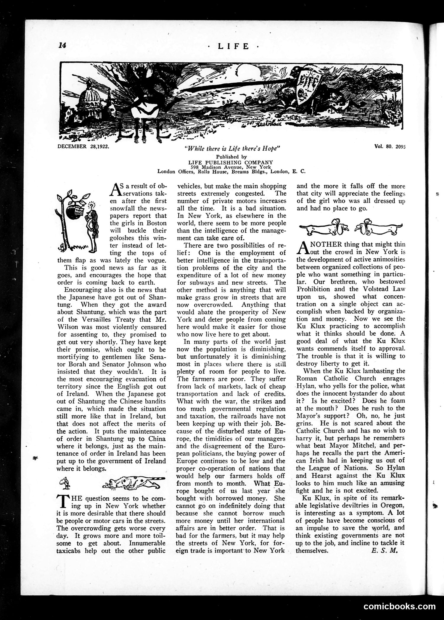 Life — December 28, 1922 — page 16 of 37