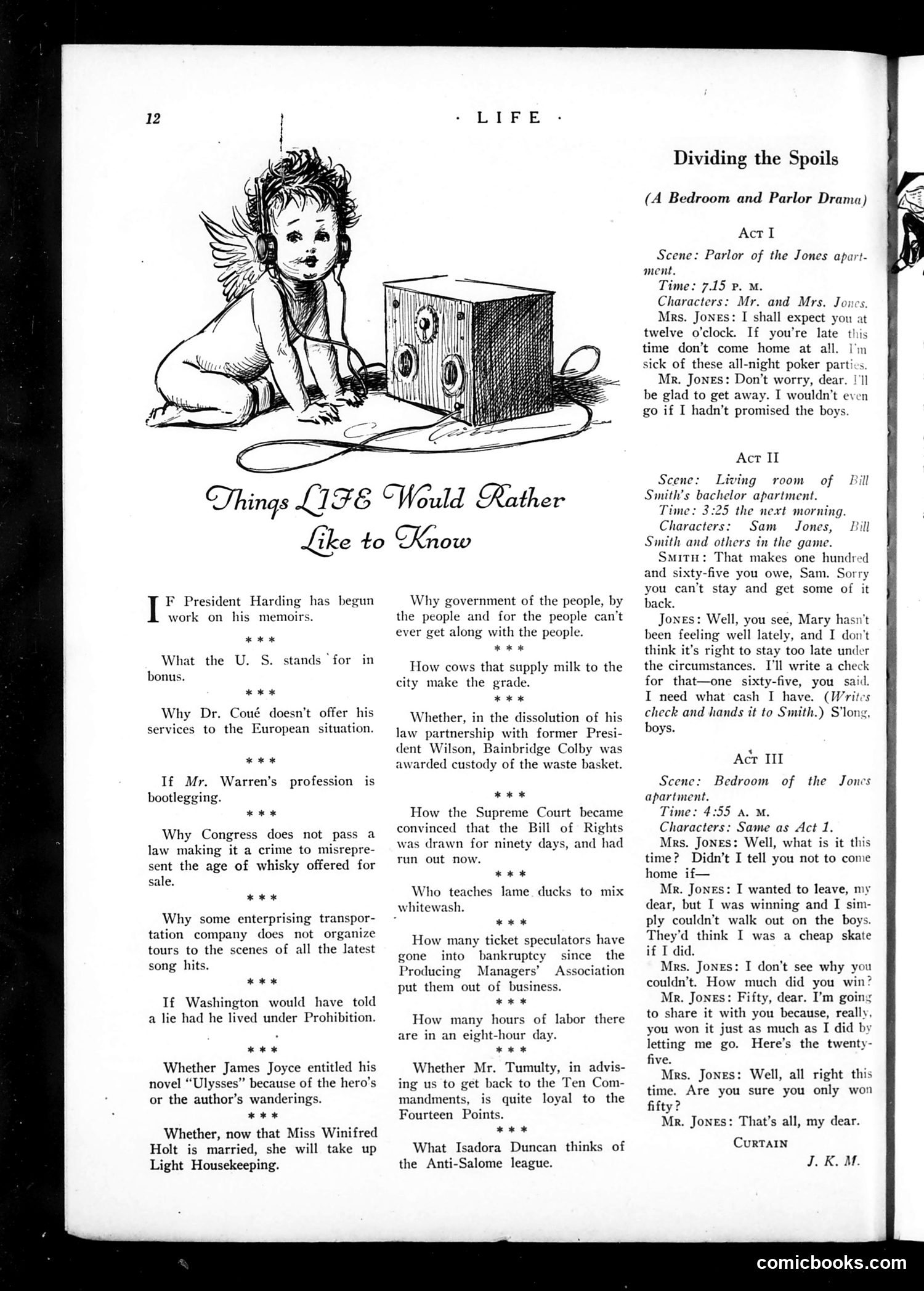 Life — January 4, 1923 — page 14 of 44