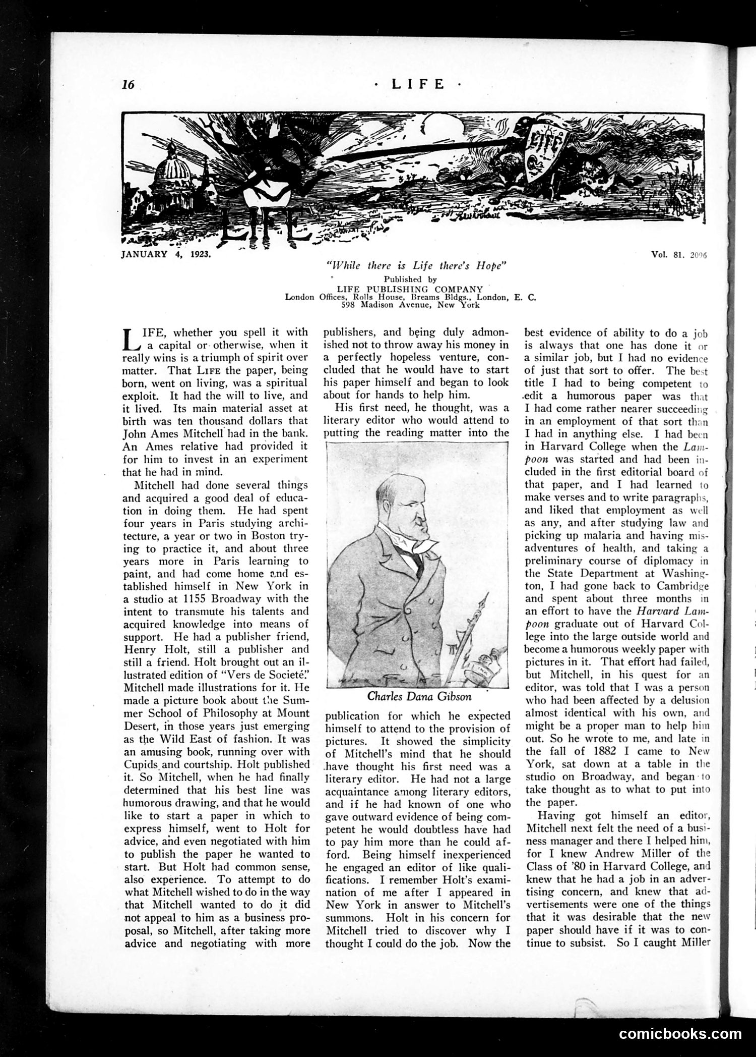 Life — January 4, 1923 — page 18 of 44