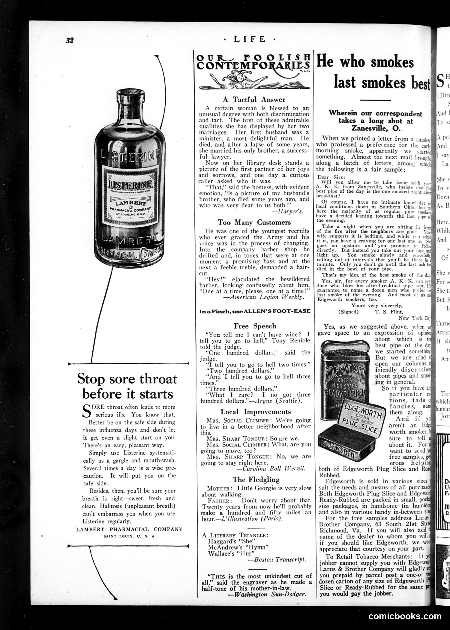 Life — January 4, 1923 — page 34 of 44