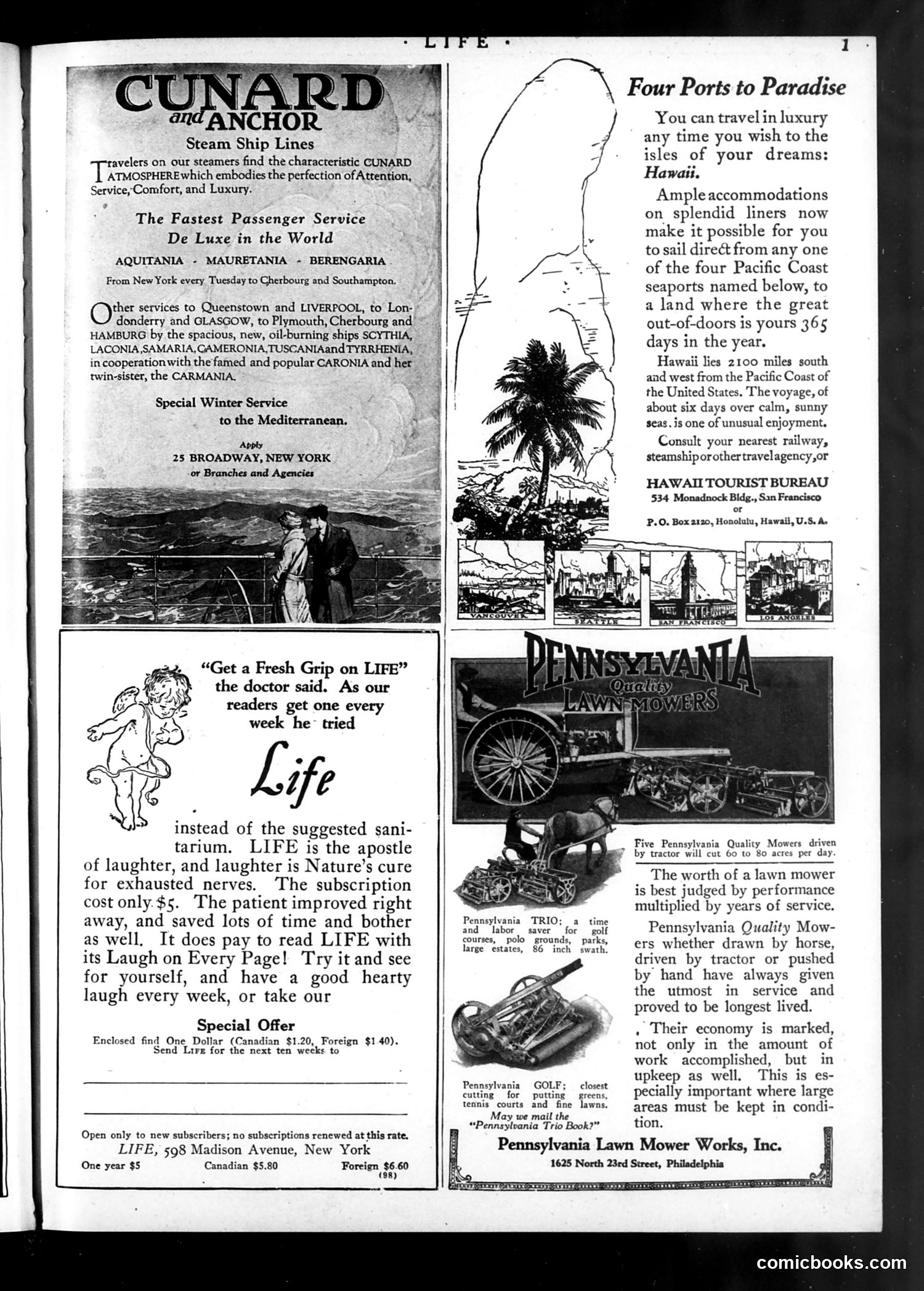 Life — January 18, 1923 — page 3 of 36