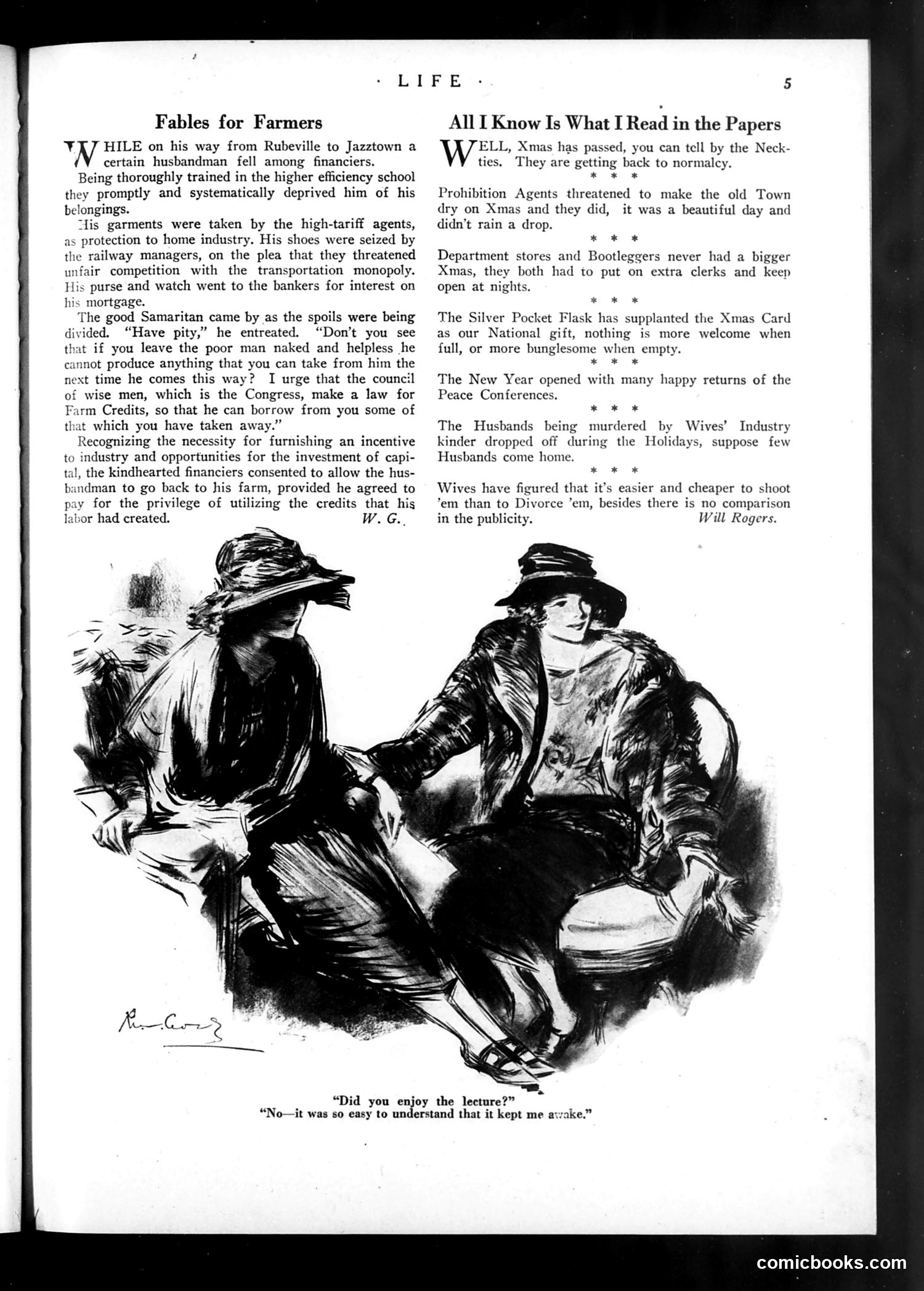 Life — January 18, 1923 — page 7 of 36