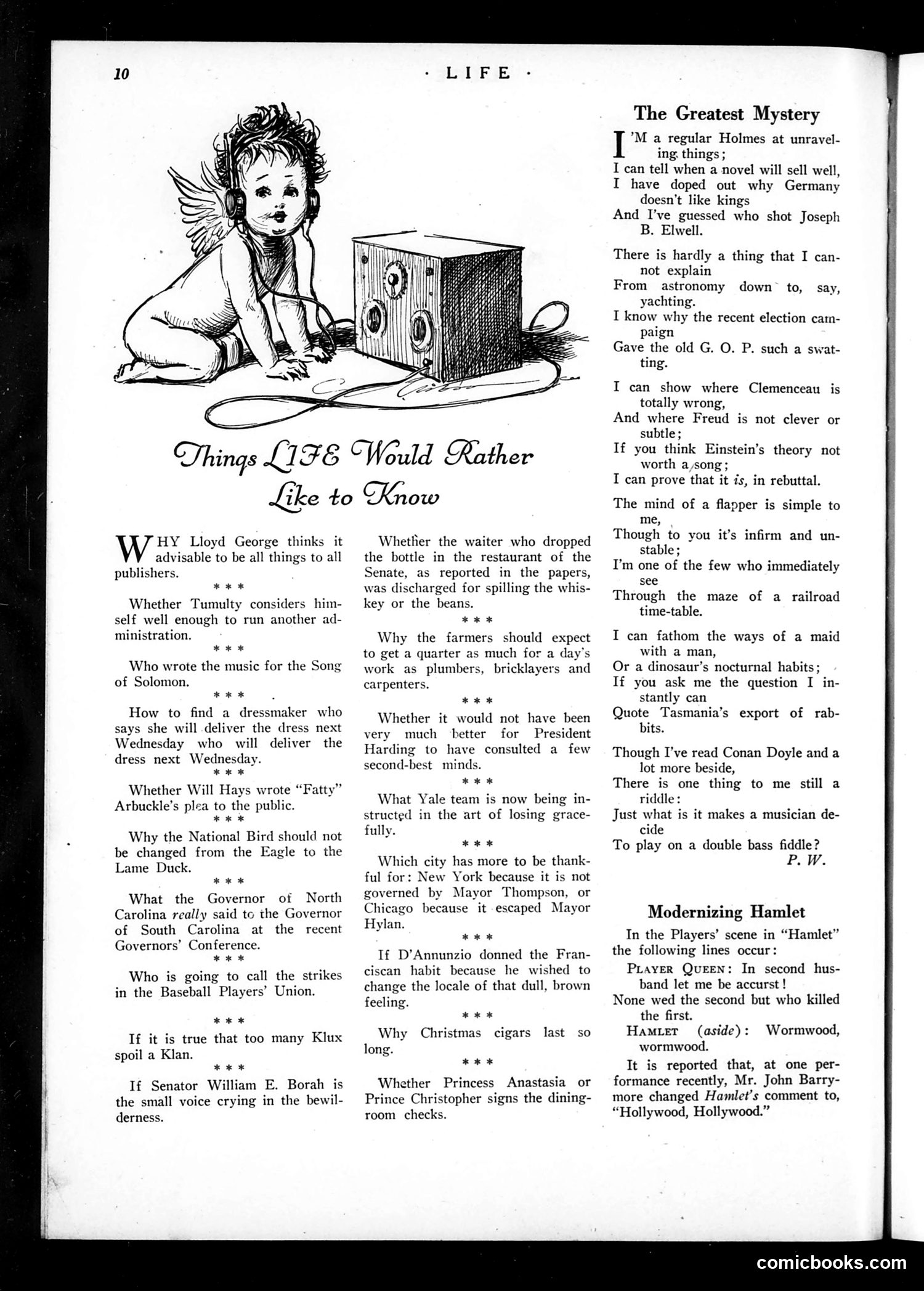 Life — January 18, 1923 — page 12 of 36