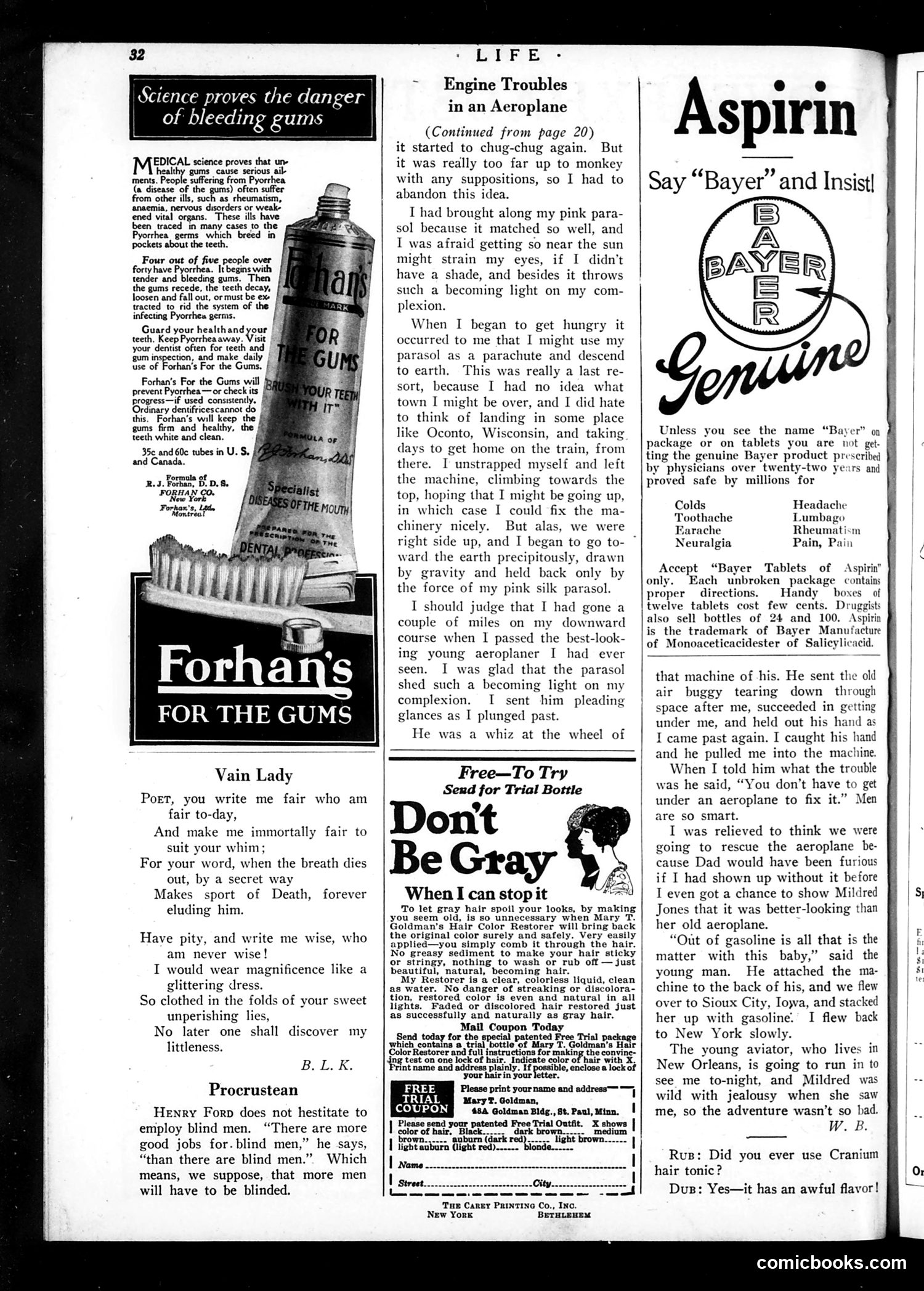 Life — January 18, 1923 — page 34 of 36