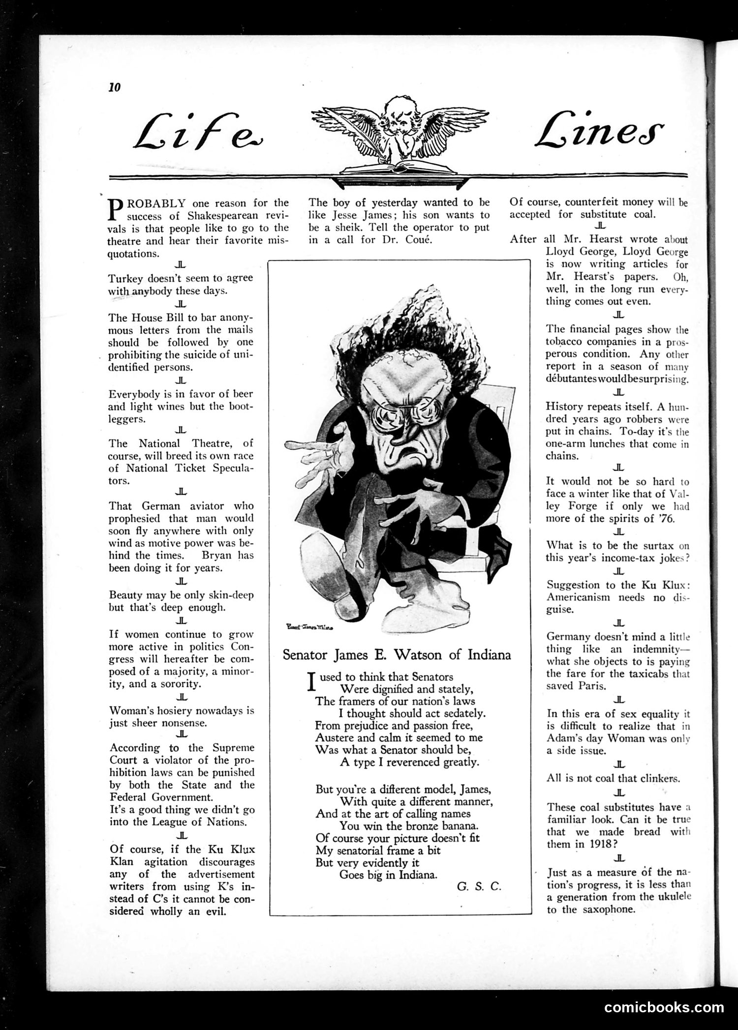 Life — January 25, 1923 — page 12 of 36