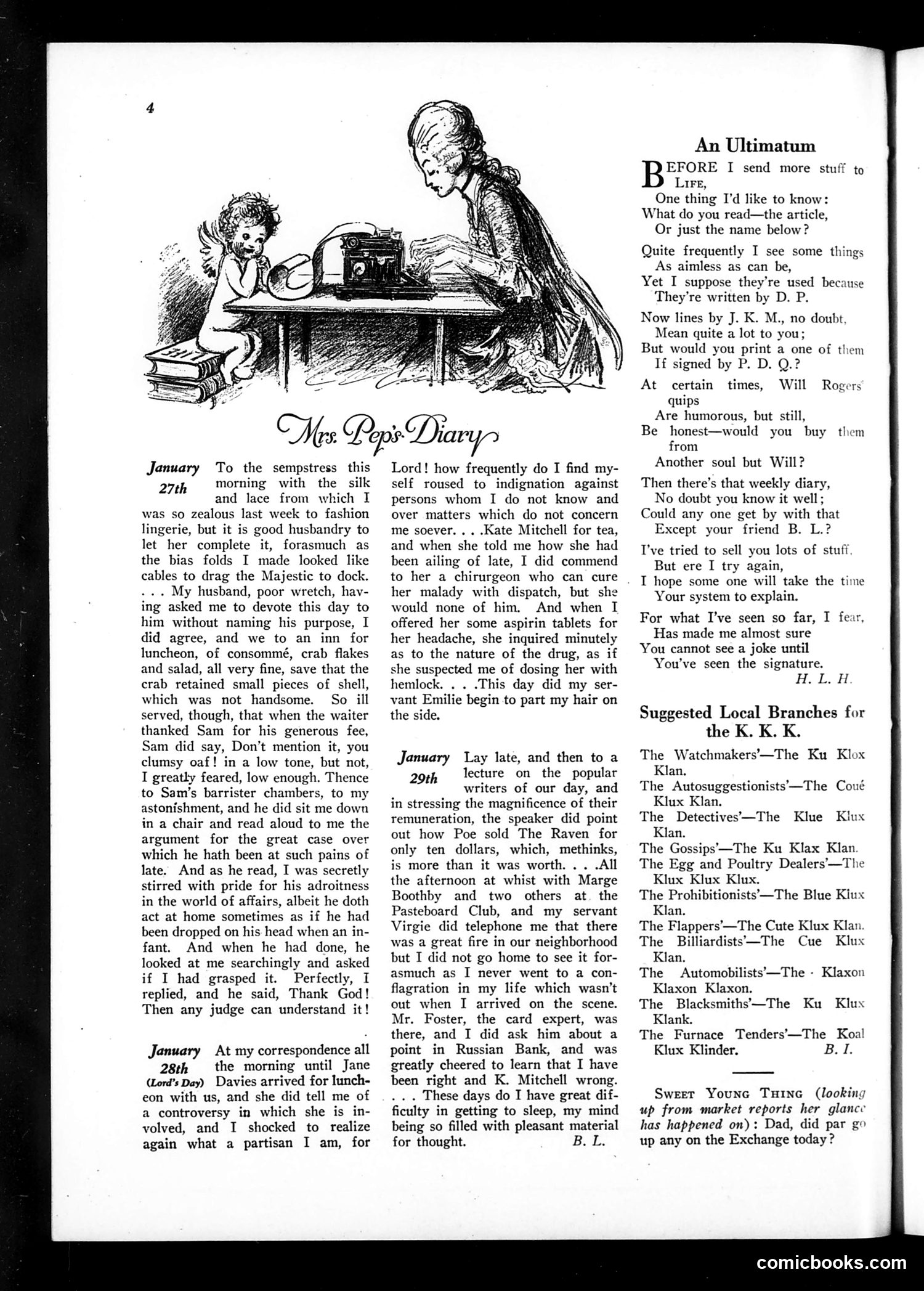 Life — February 1, 1923 — page 6 of 40