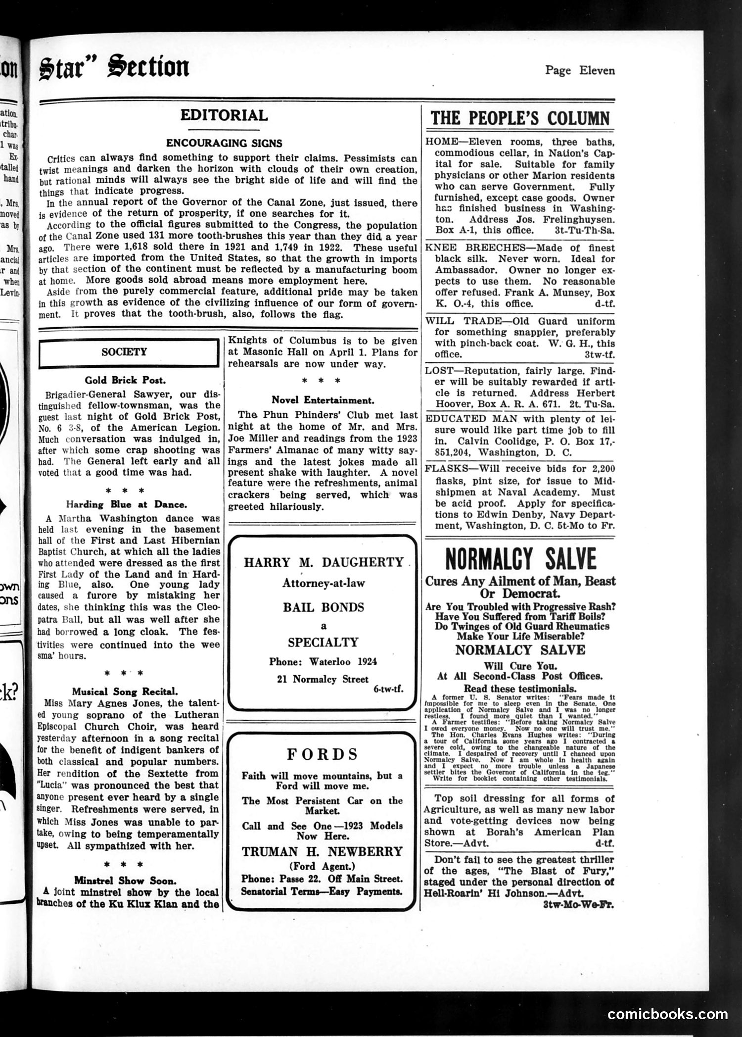 Life — February 1, 1923 — page 13 of 40