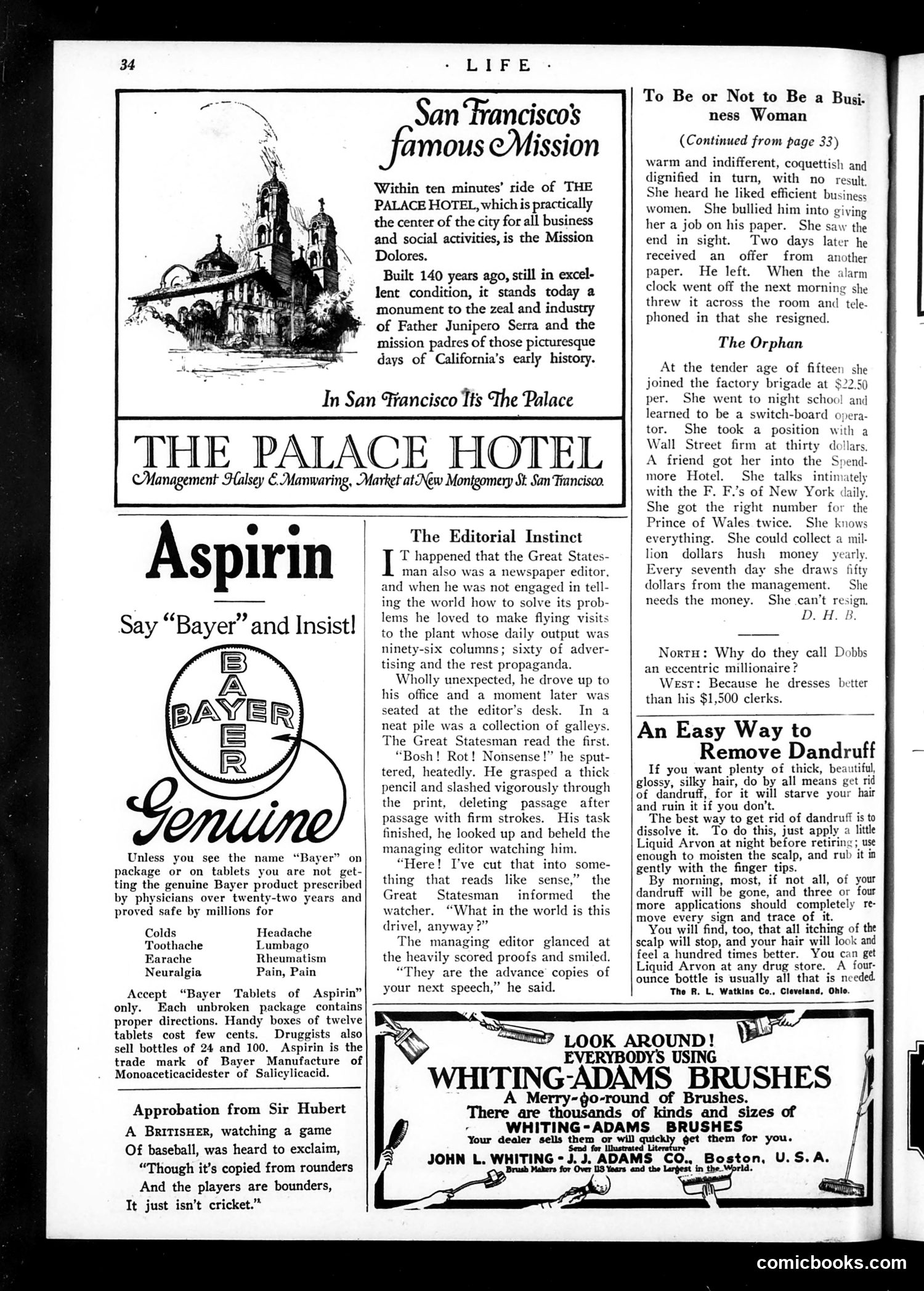 Life — February 1, 1923 — page 36 of 40