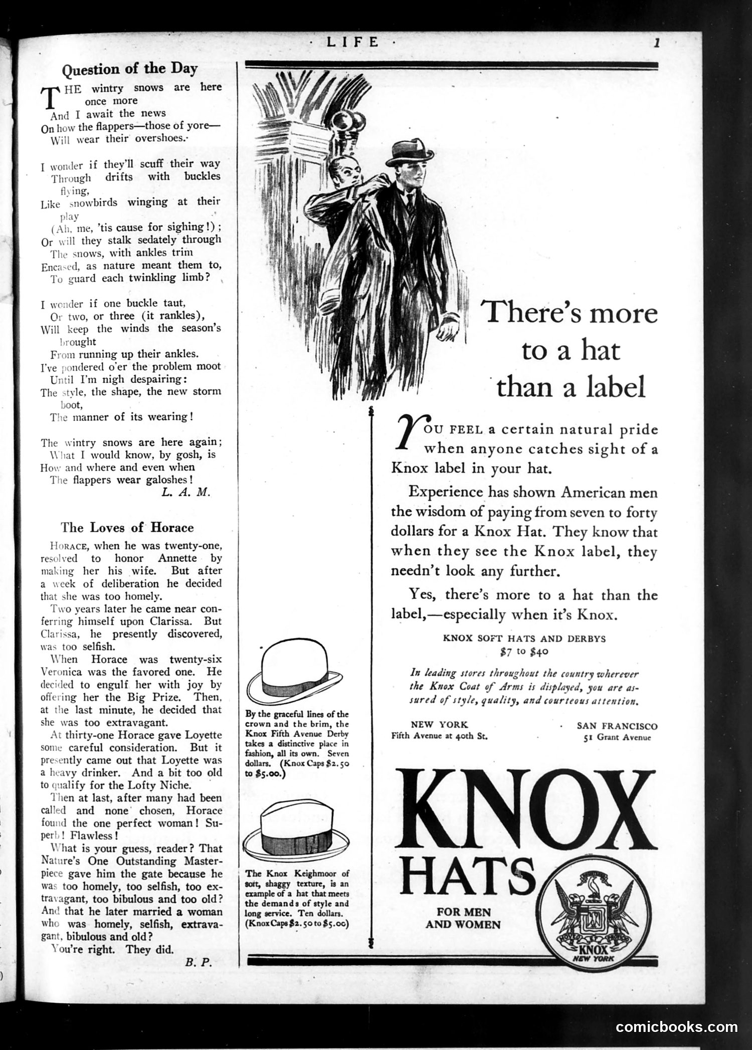 Life — February 15, 1923 — page 3 of 36