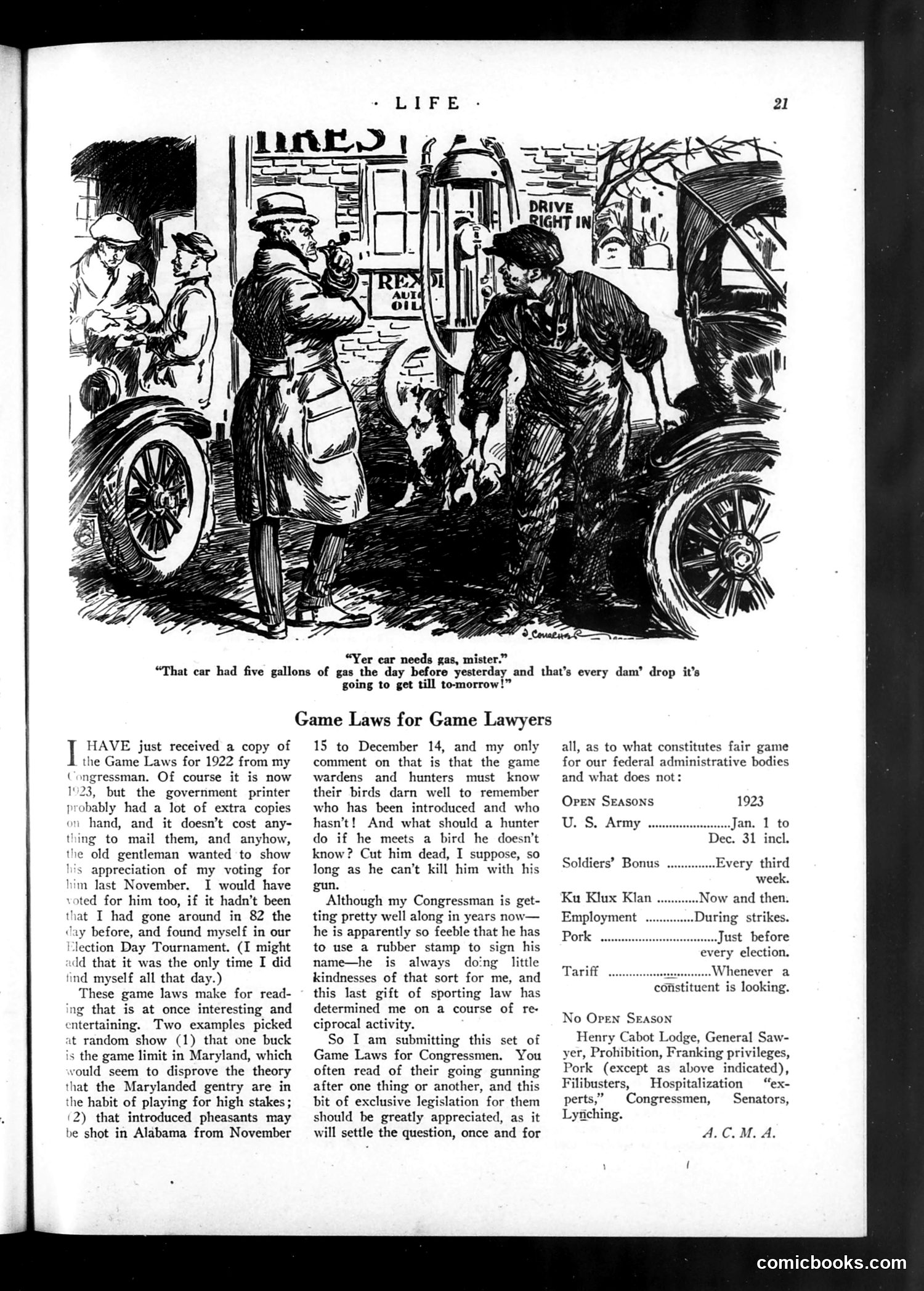 Life — February 15, 1923 — page 23 of 36