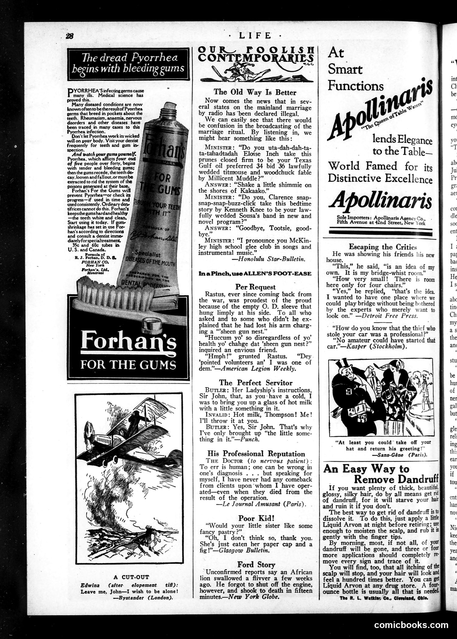 Life — February 15, 1923 — page 30 of 36