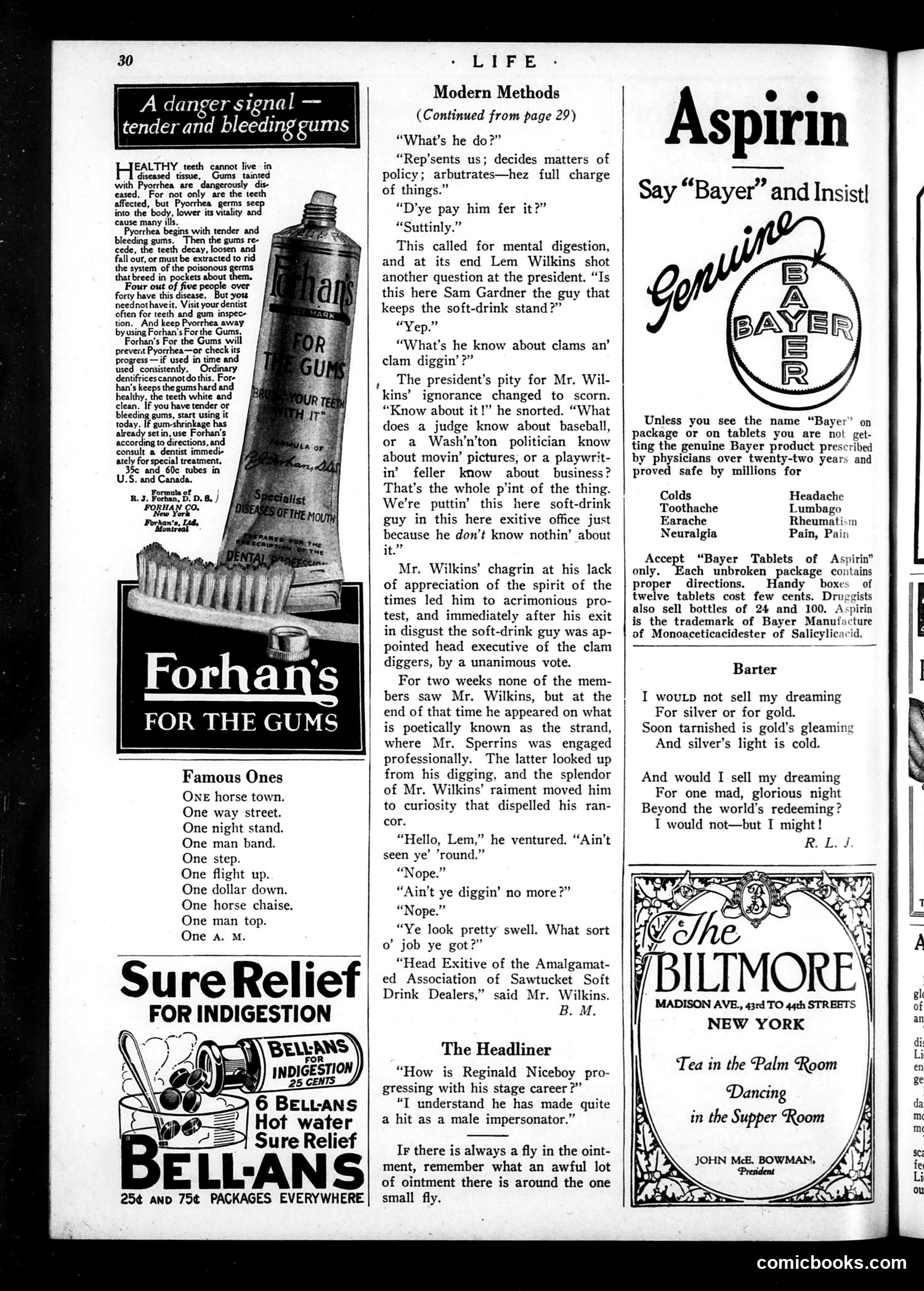 Life — March 1, 1923 — page 32 of 36