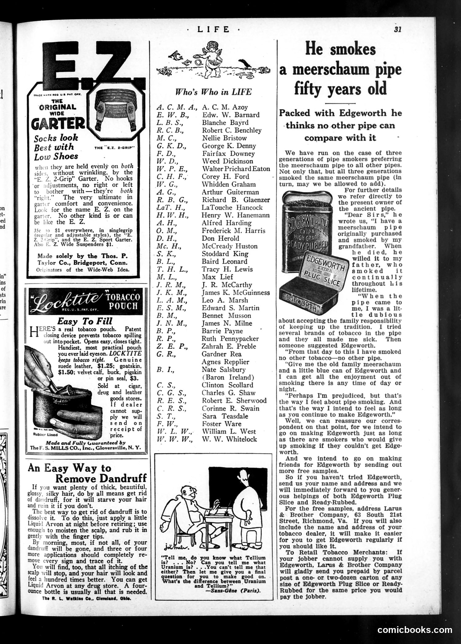 Life — March 1, 1923 — page 33 of 36