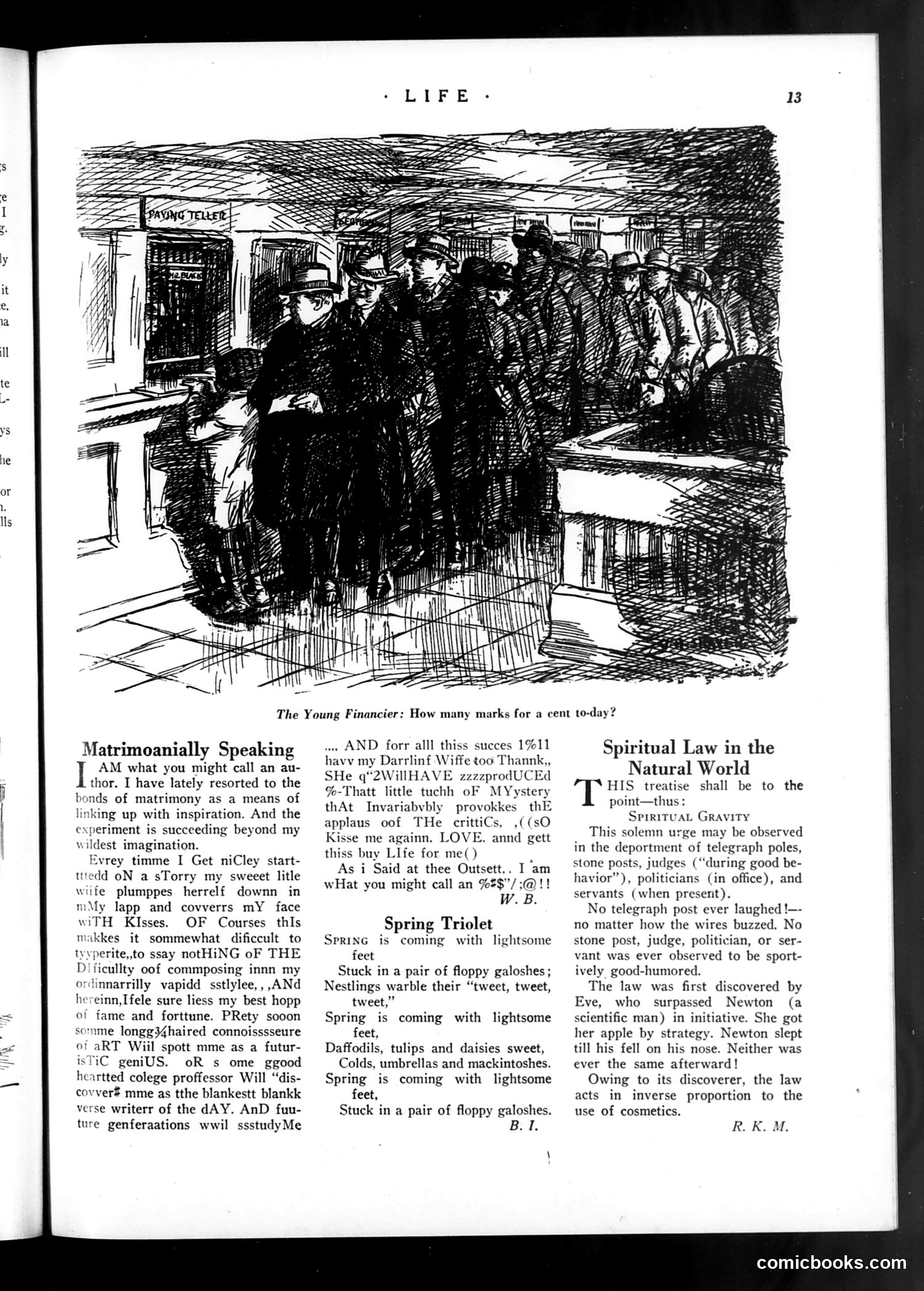 Life — March 29, 1923 — page 15 of 40