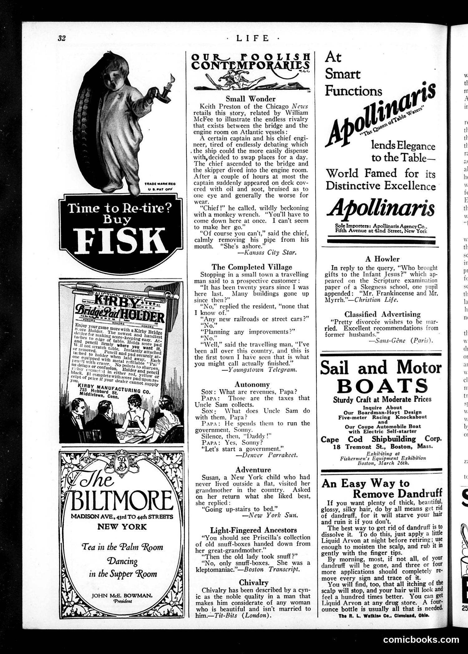 Life — March 29, 1923 — page 34 of 40