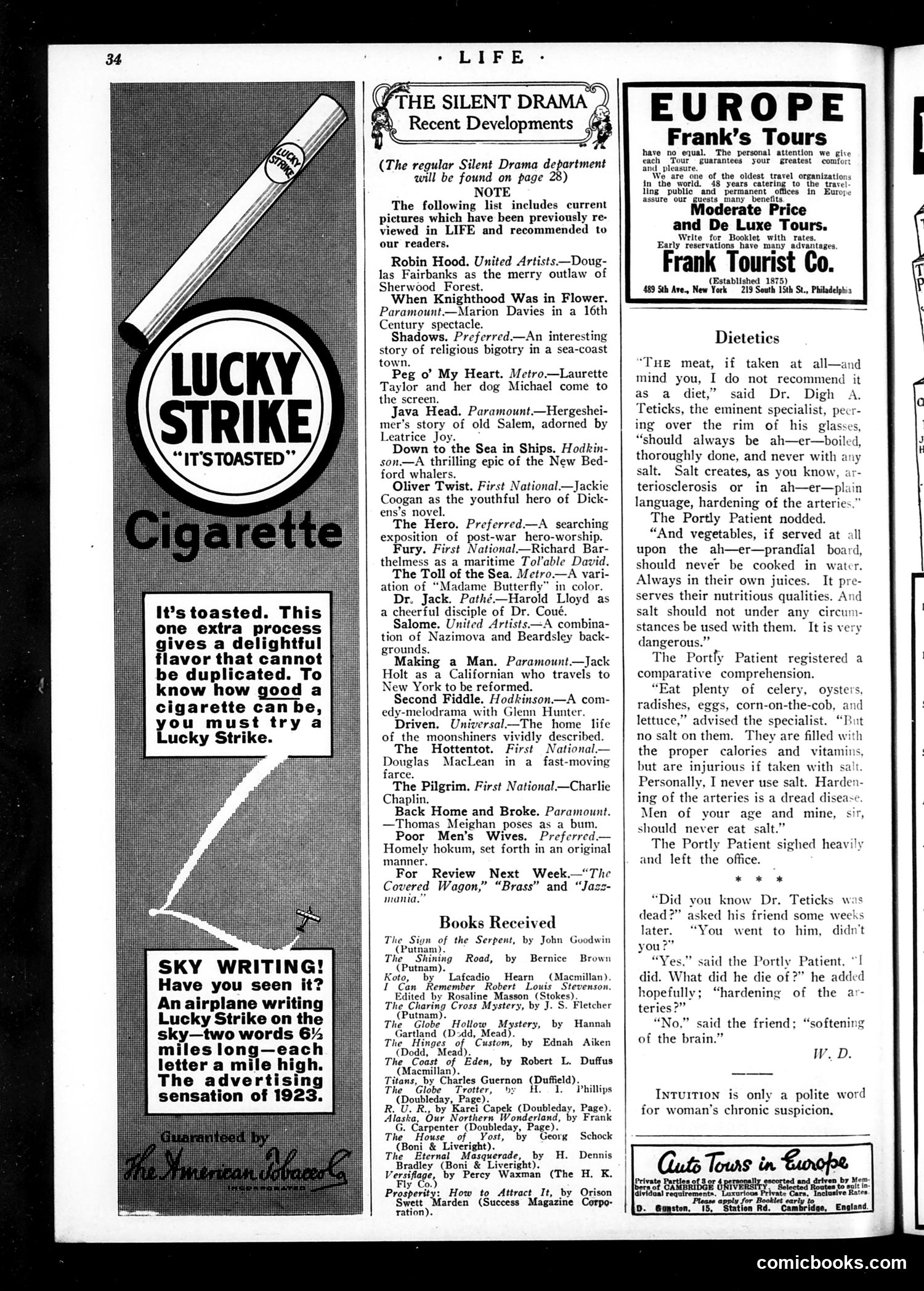 Life — March 29, 1923 — page 36 of 40