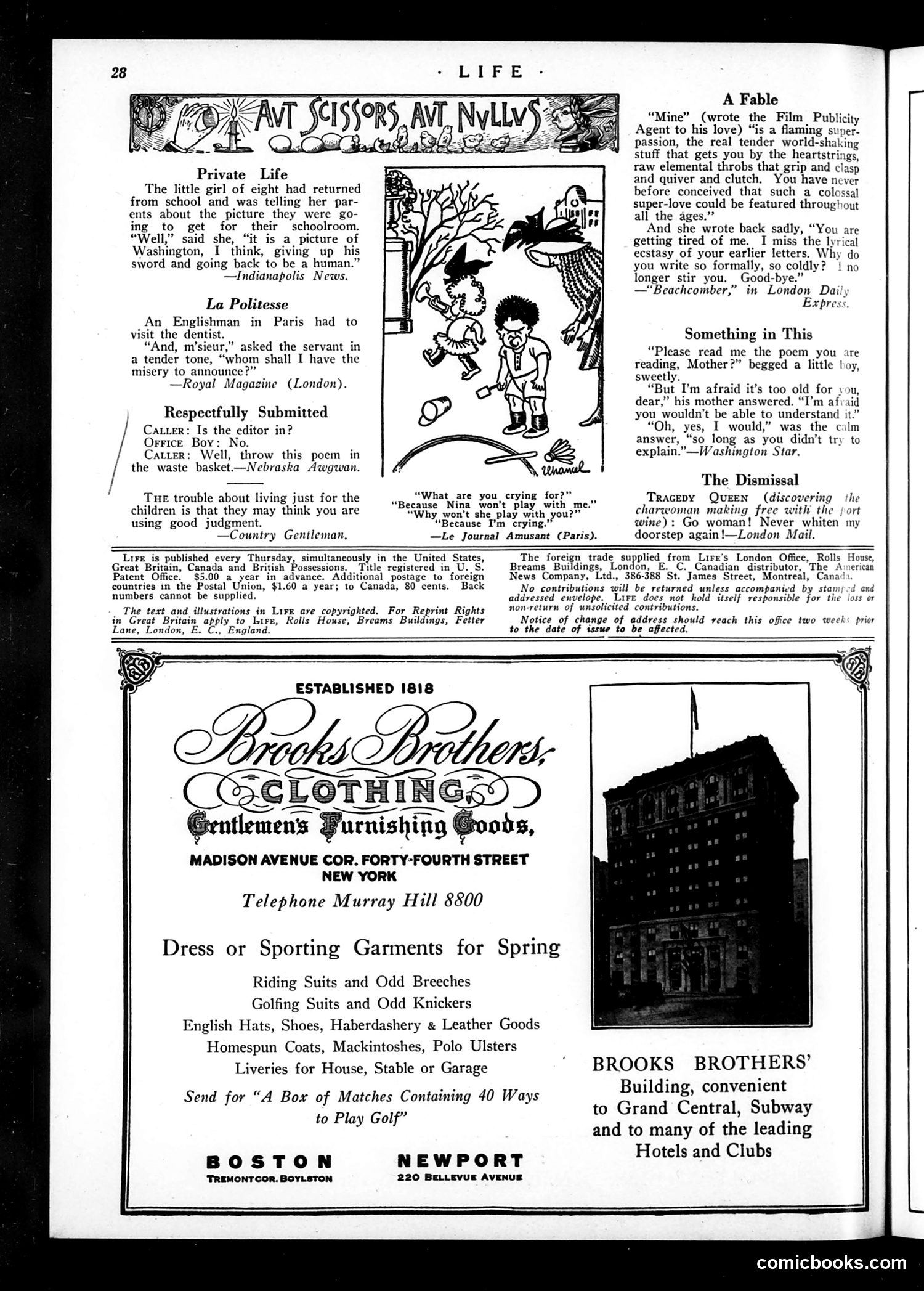 Life — April 5, 1923 — page 30 of 40