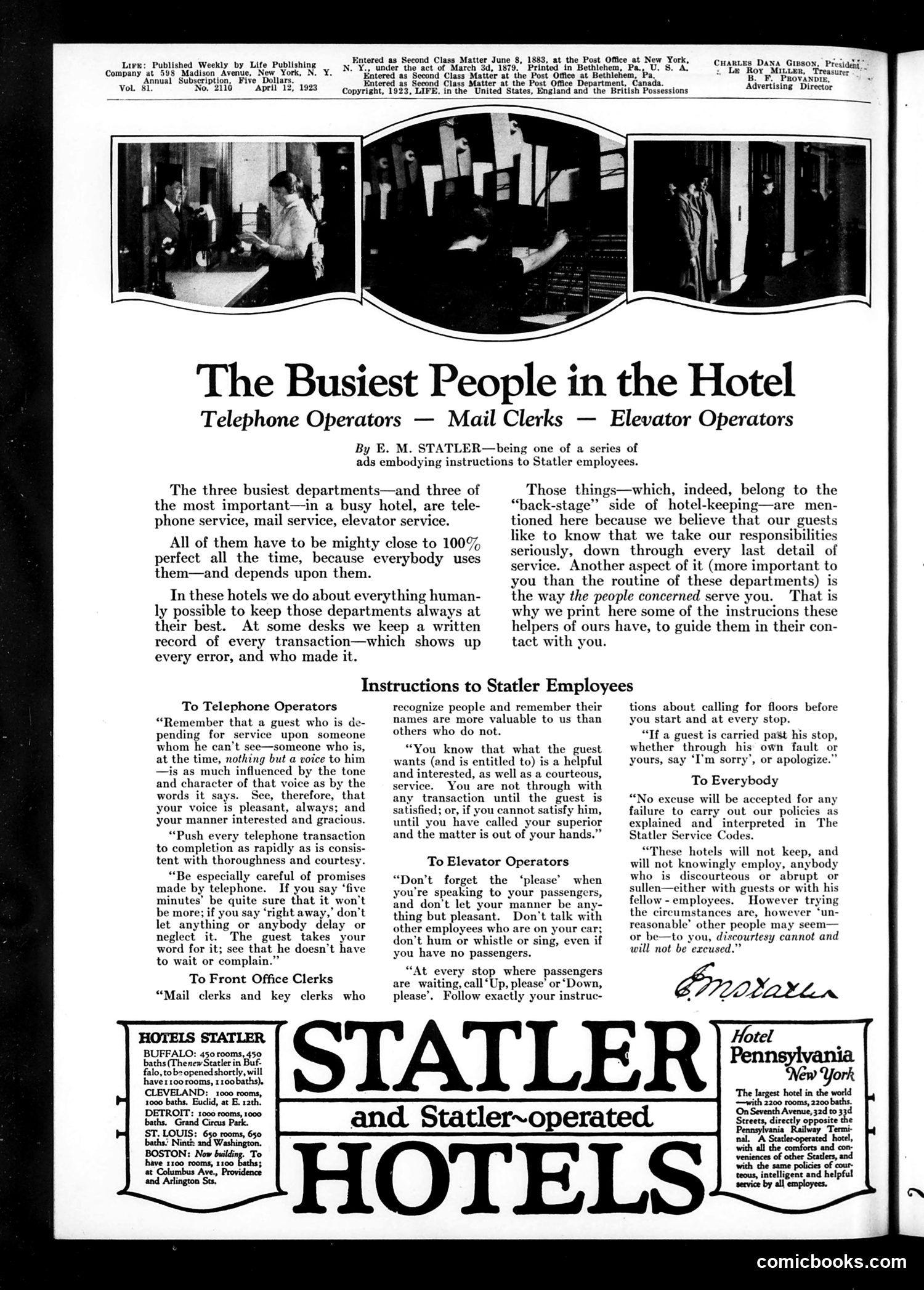 Life — April 12, 1923 — page 2 of 40