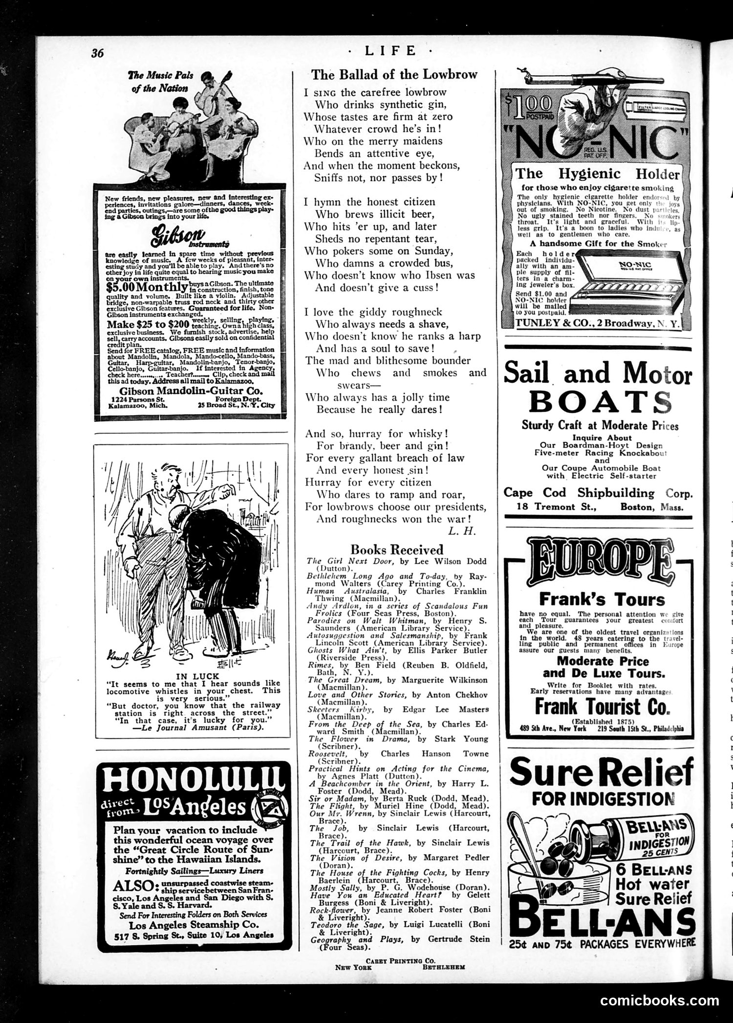 Life — April 12, 1923 — page 38 of 40