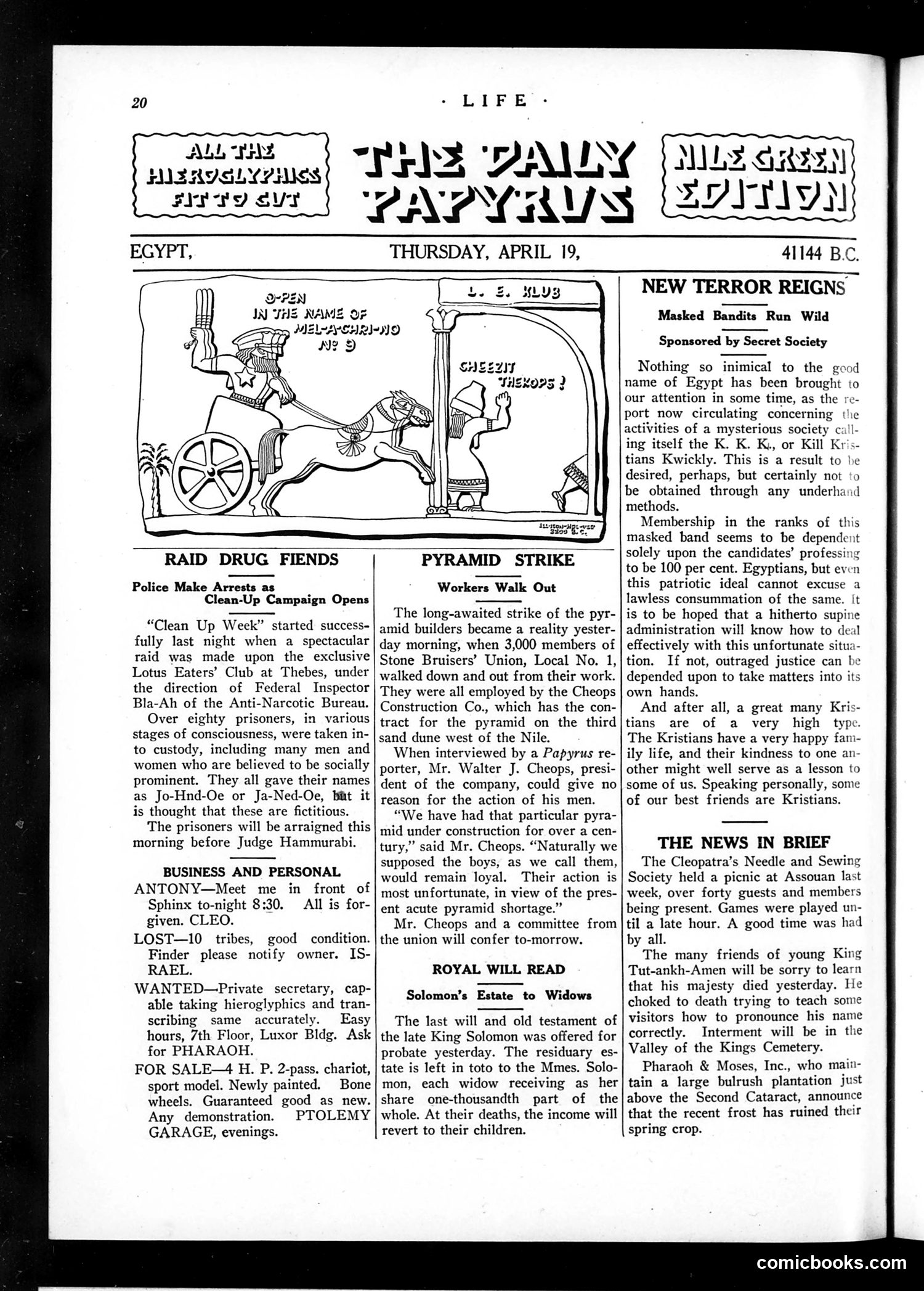 Life — April 19, 1923 — page 22 of 36