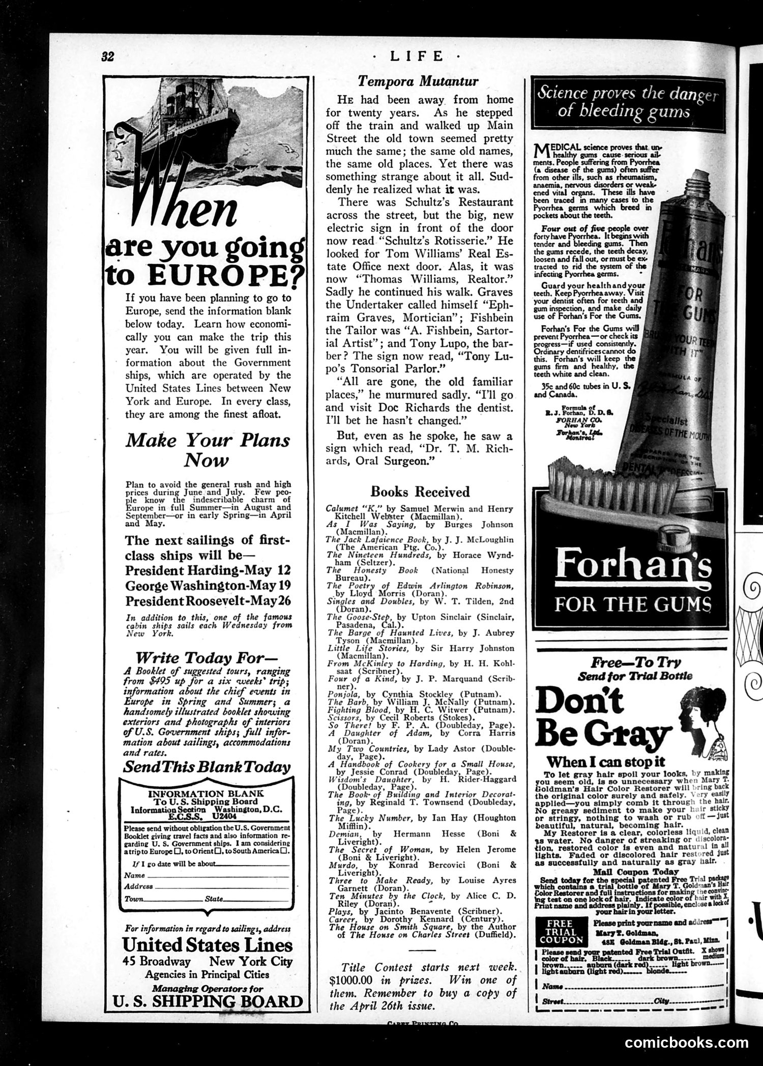 Life — April 19, 1923 — page 34 of 36