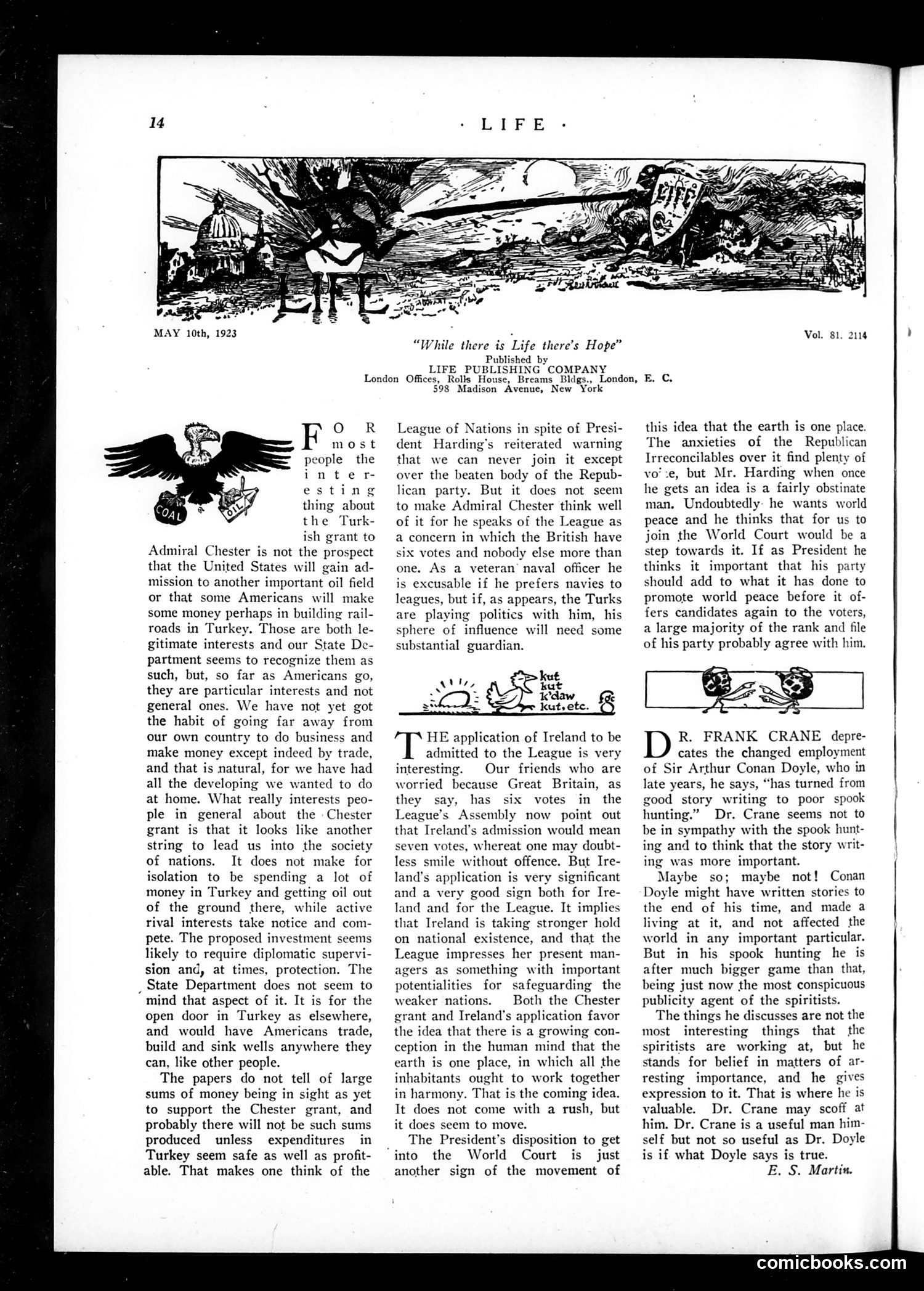 Life — May 10, 1923 — page 16 of 36