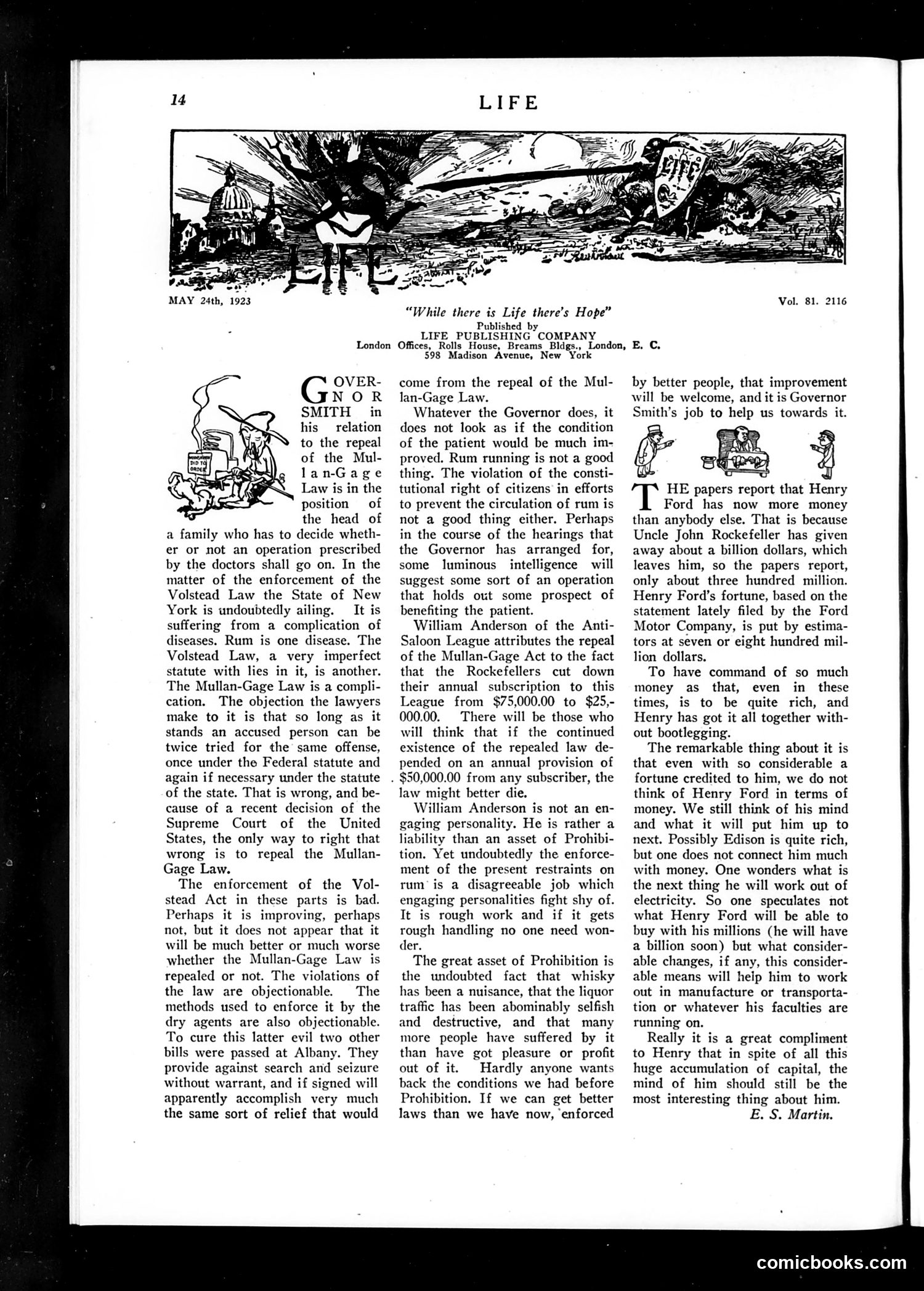 Life — May 24, 1923 — page 22 of 42