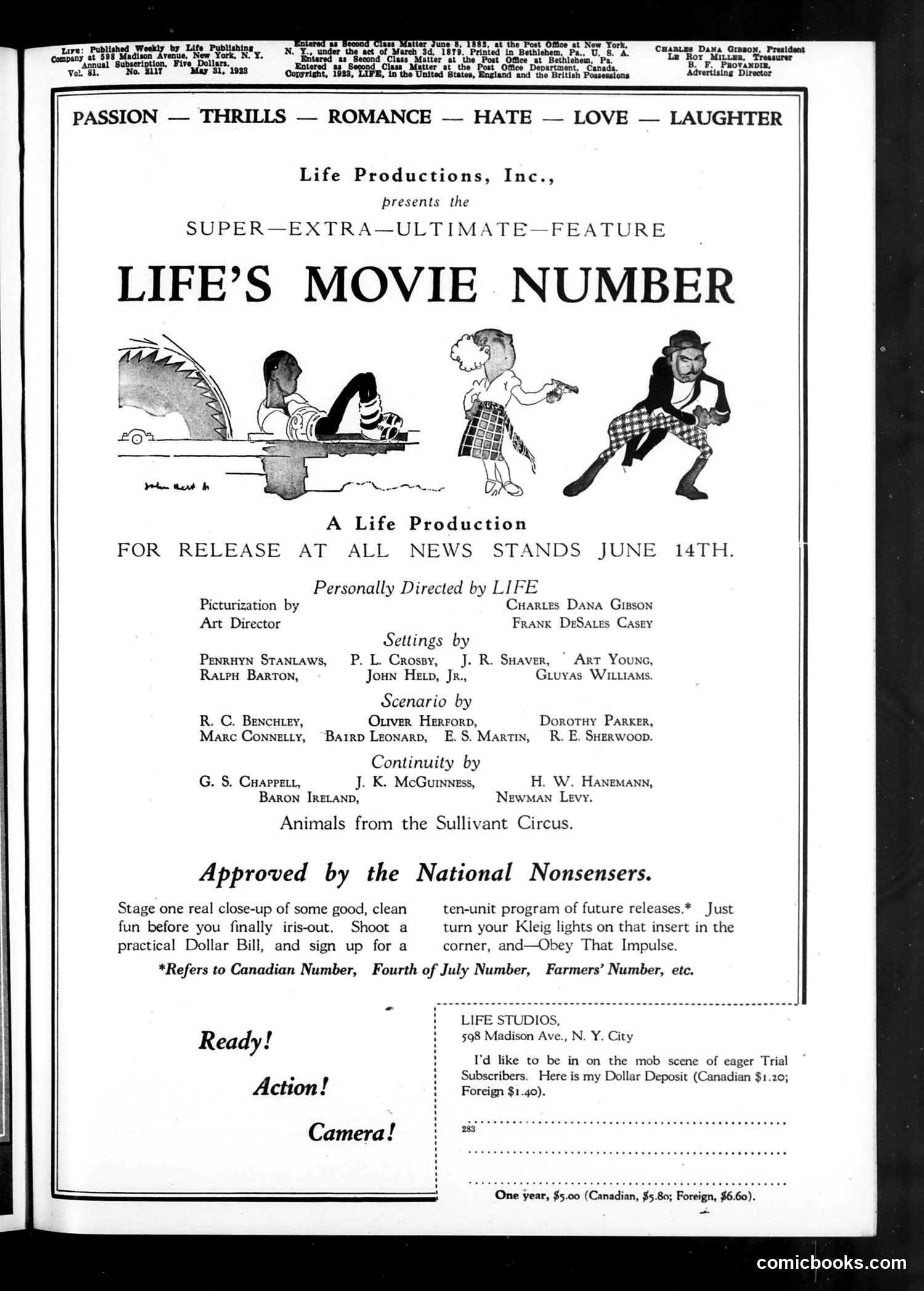 Life — May 31, 1923 — page 3 of 37