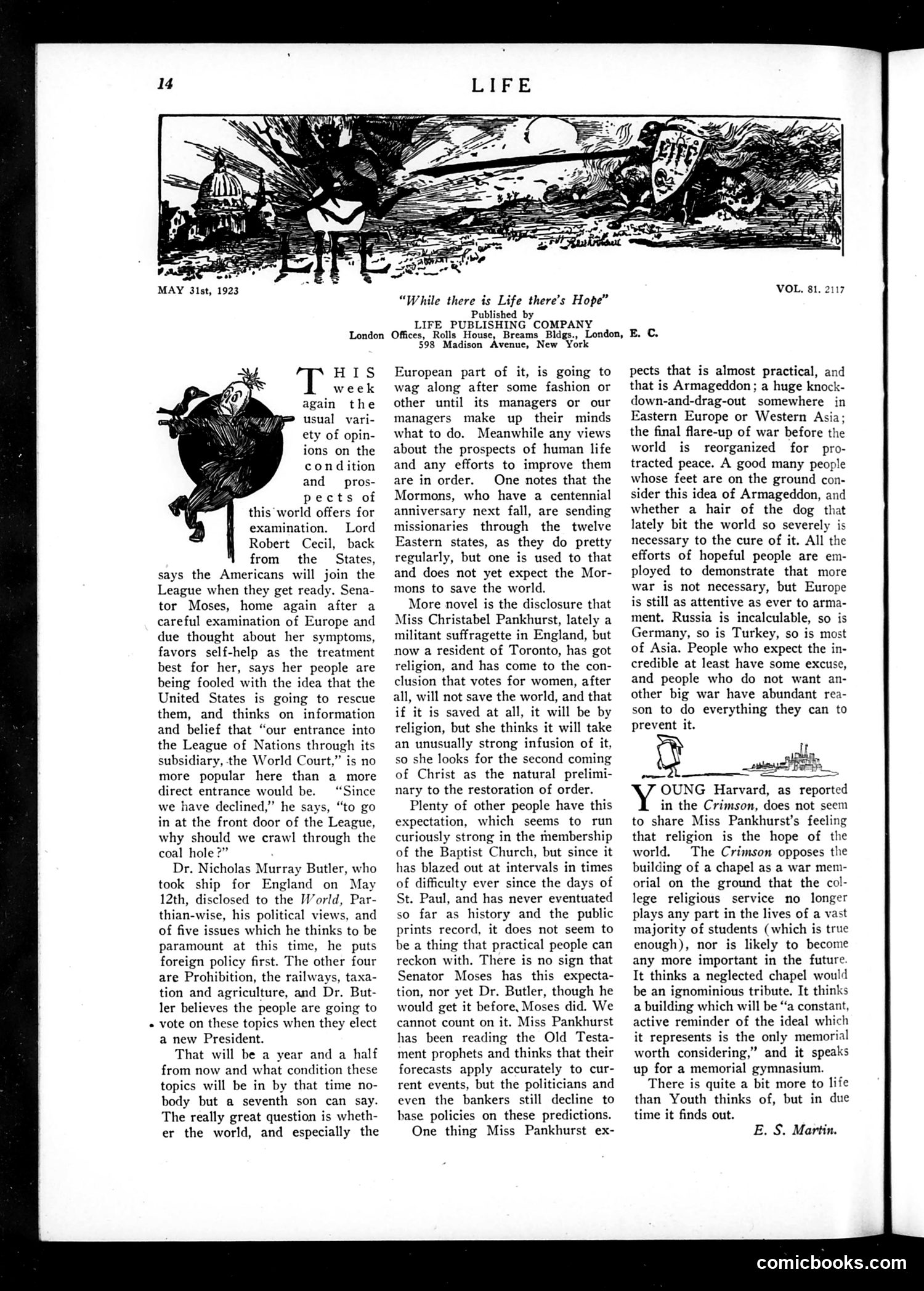 Life — May 31, 1923 — page 16 of 37