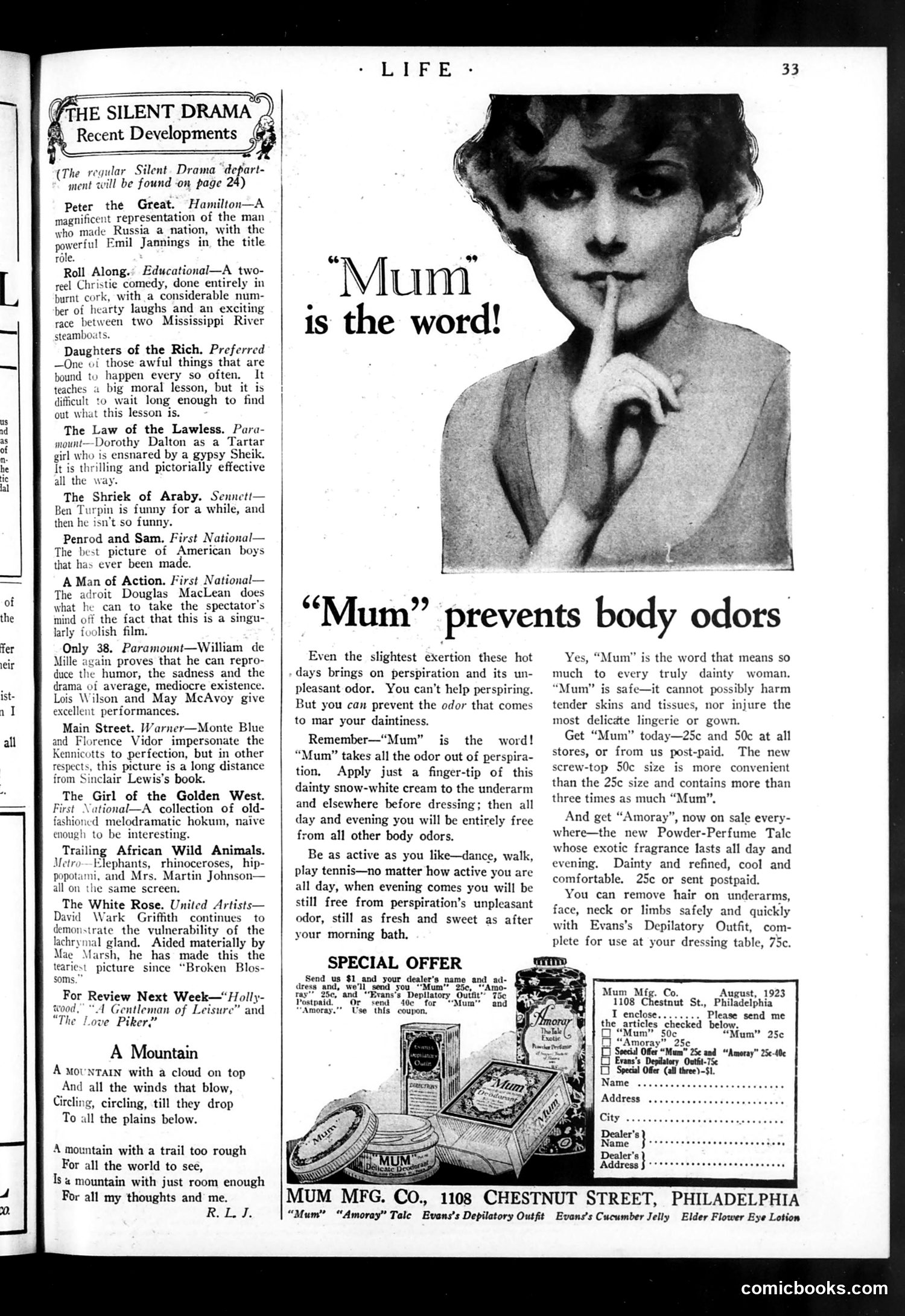 Life — August 2, 1923 — page 35 of 40