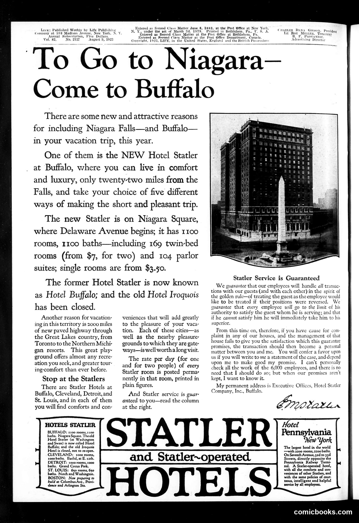 Life — August 9, 1923 — page 2 of 36