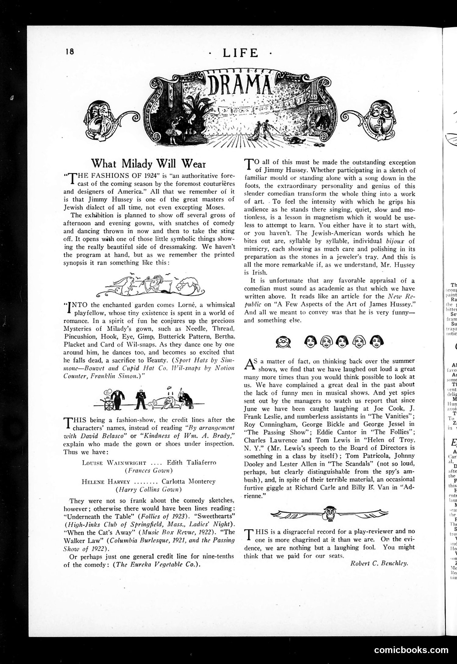Life — August 9, 1923 — page 20 of 36