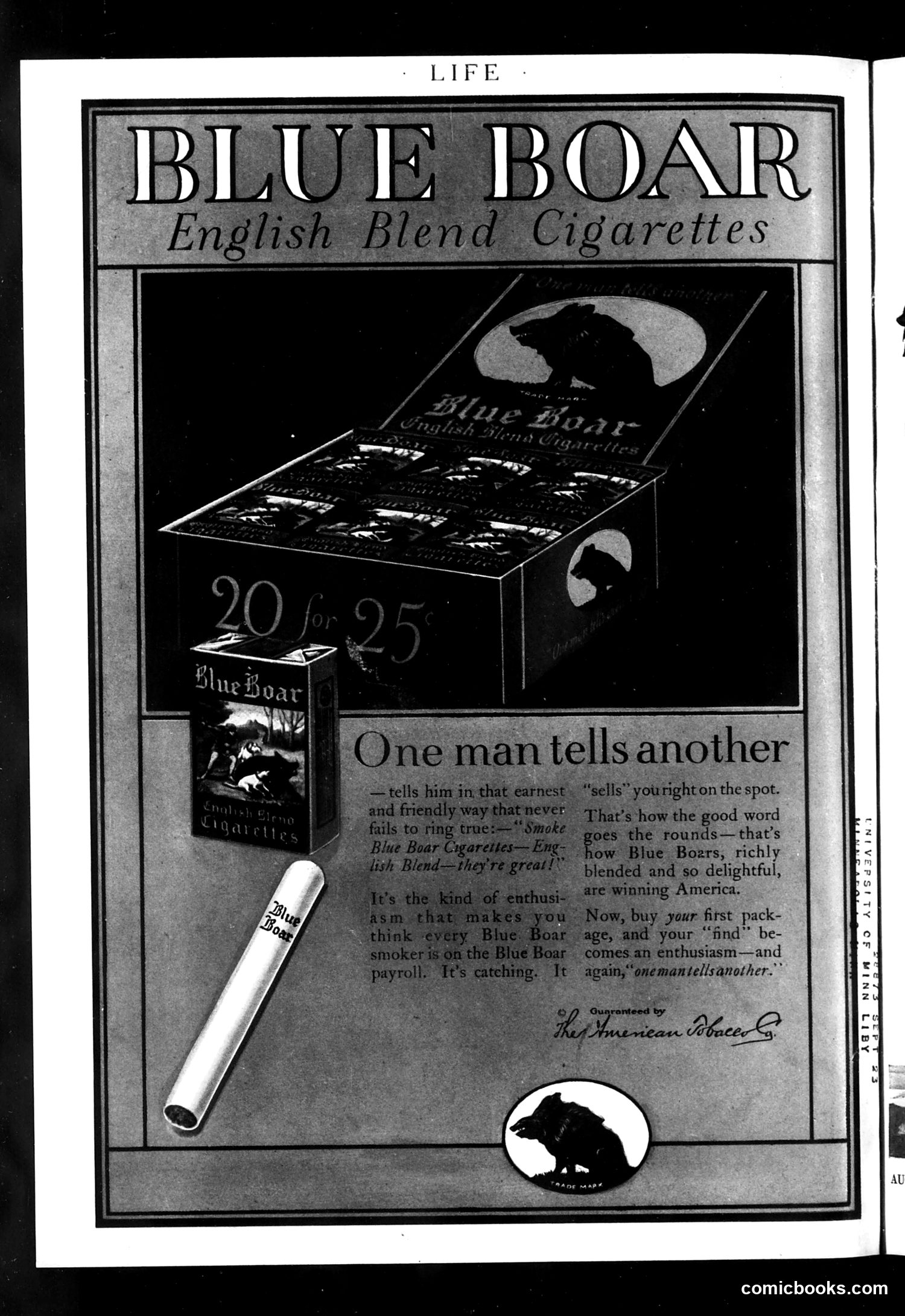 Life — August 9, 1923 — page 36 of 36