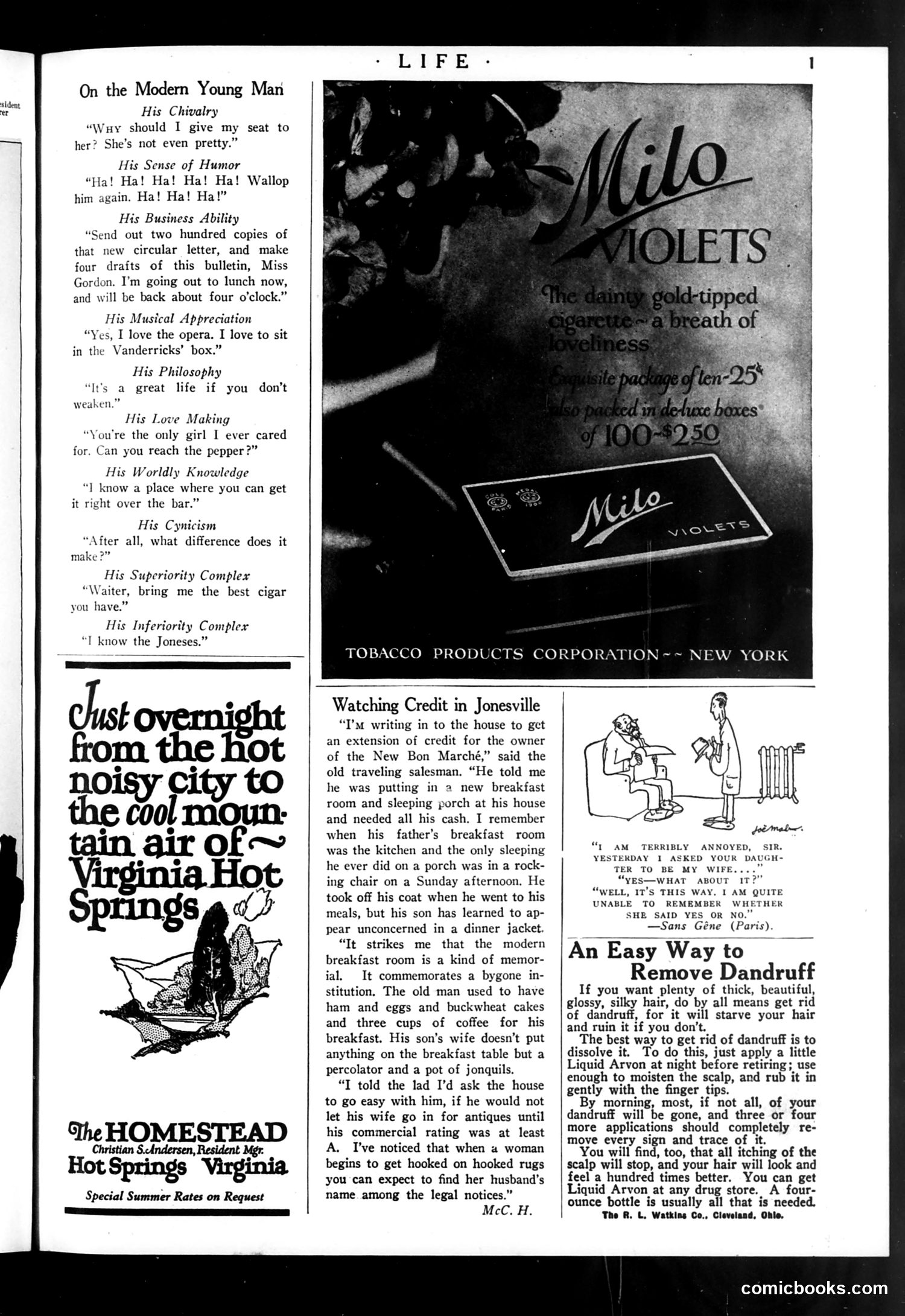 Life — August 16, 1923 — page 3 of 36