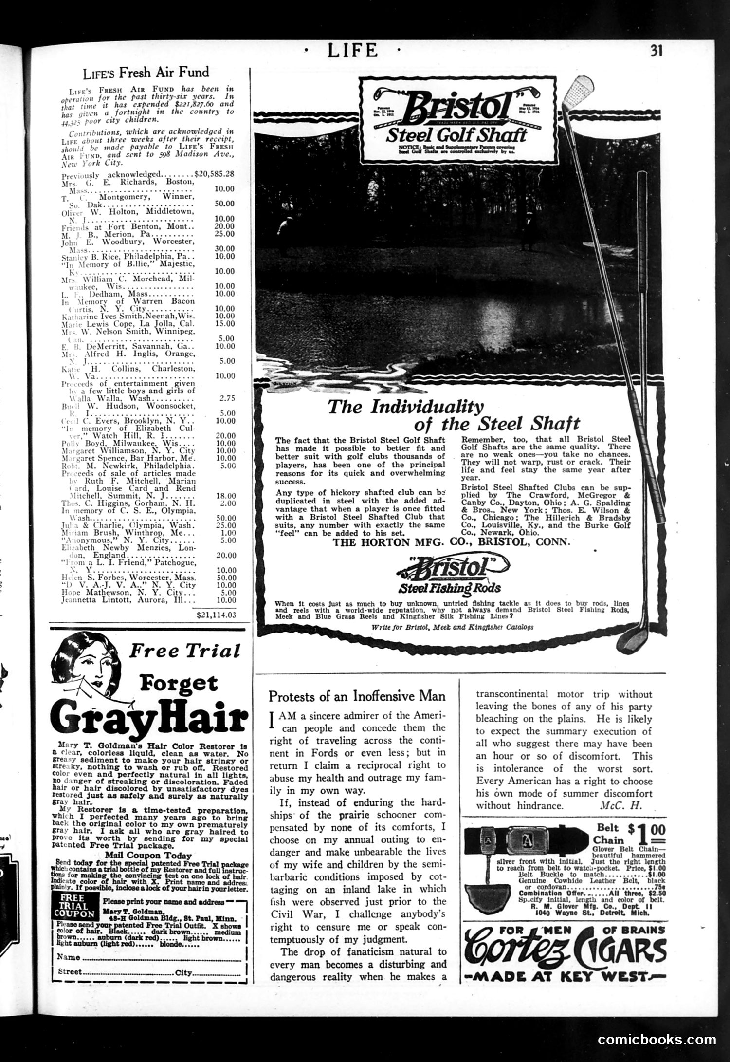 Life — August 23, 1923 — page 33 of 36