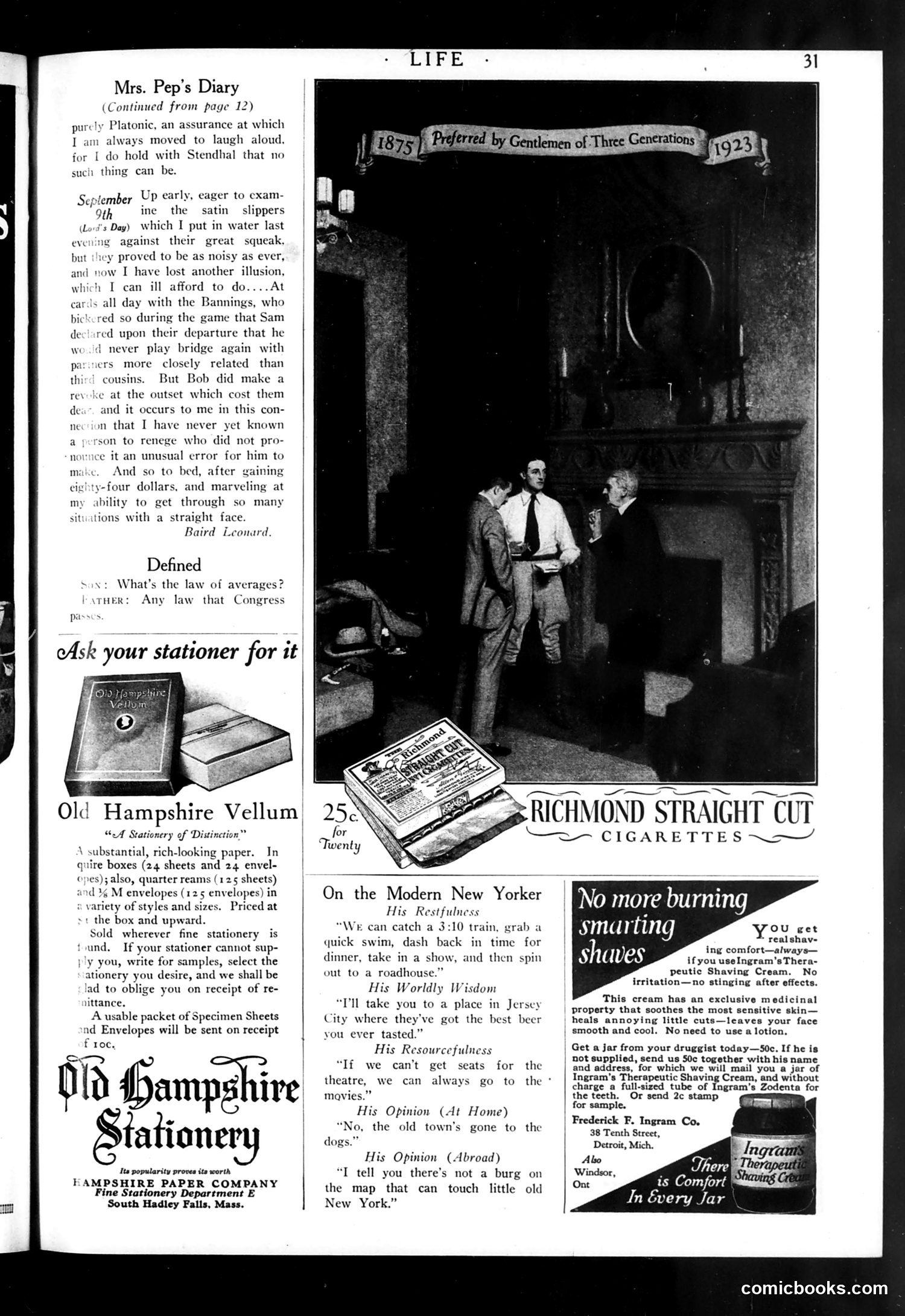 Life — September 13, 1923 — page 33 of 36