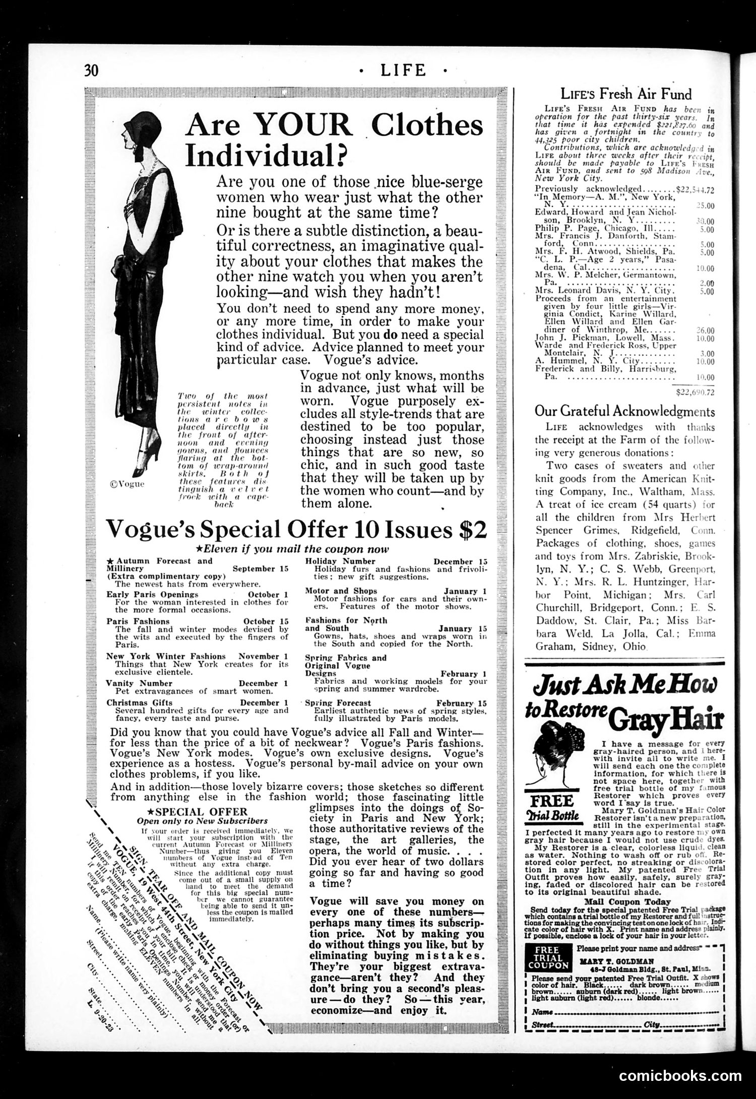 Life — September 20, 1923 — page 32 of 36