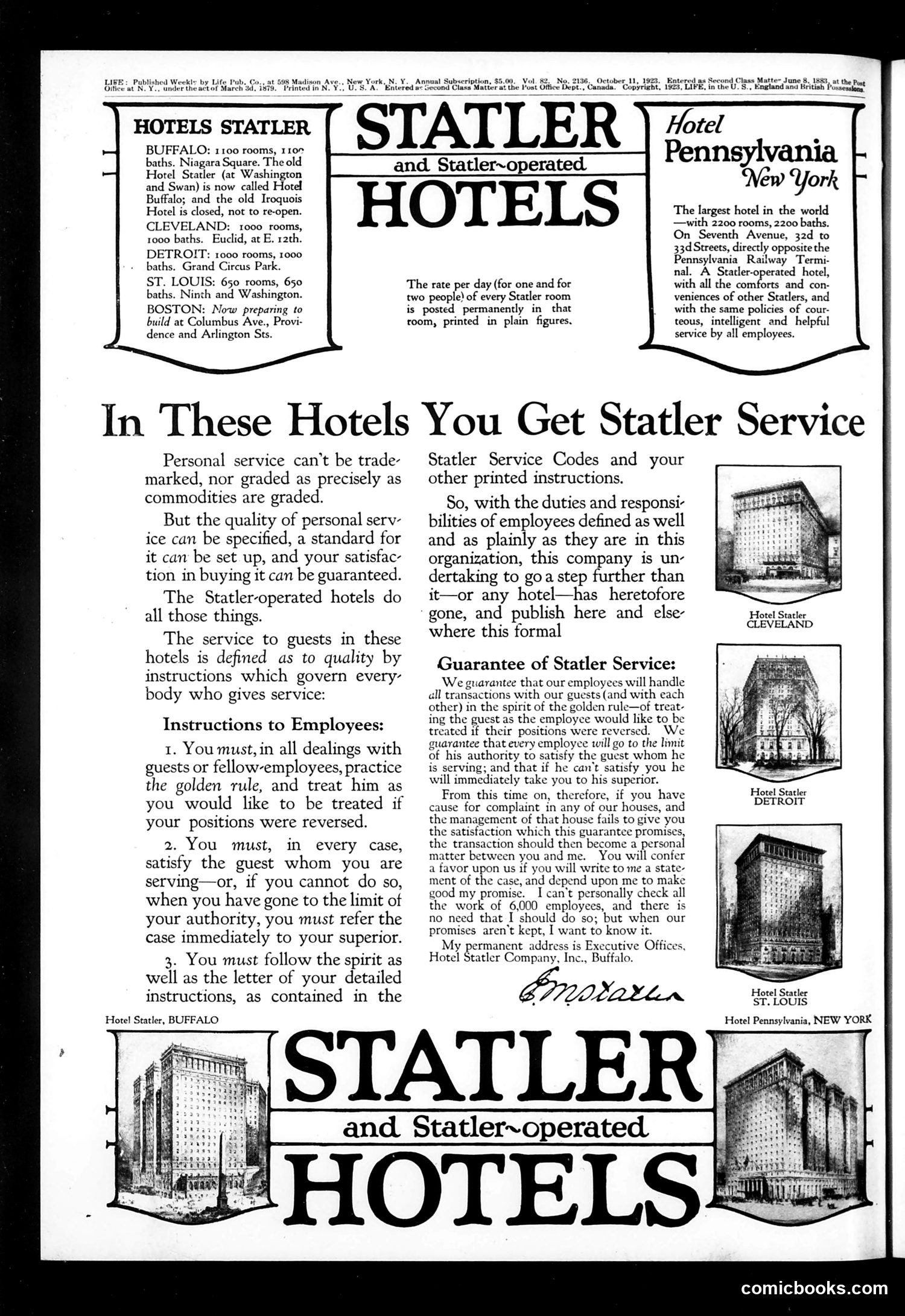 Life — October 11, 1923 — page 2 of 36