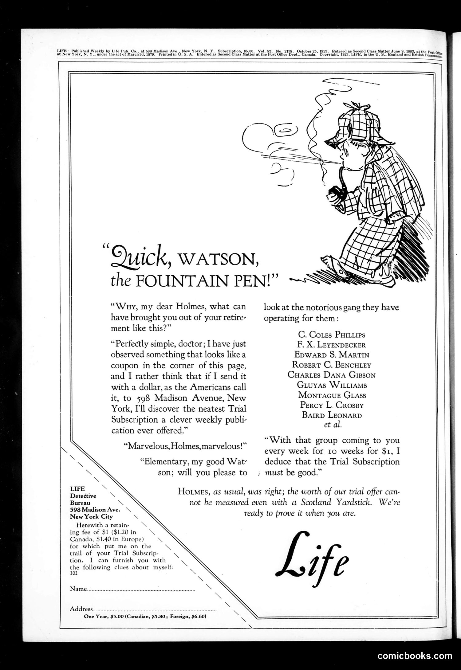 Life — October 25, 1923 — page 2 of 34