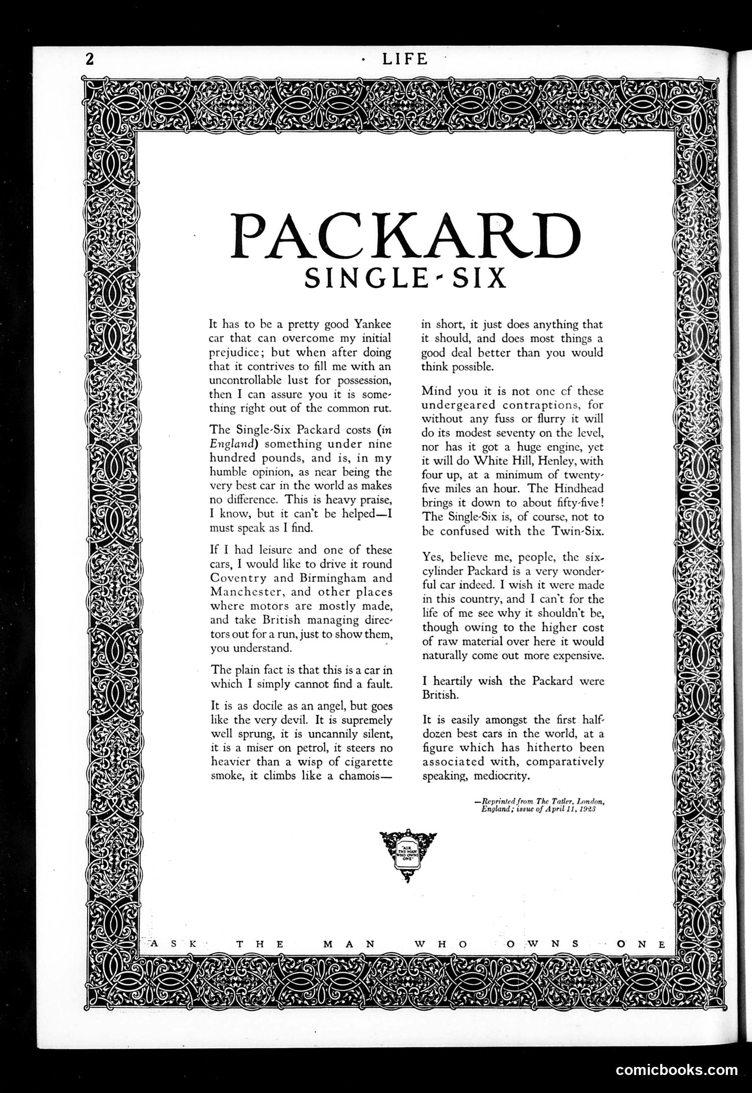 Life — October 25, 1923 — page 4 of 34