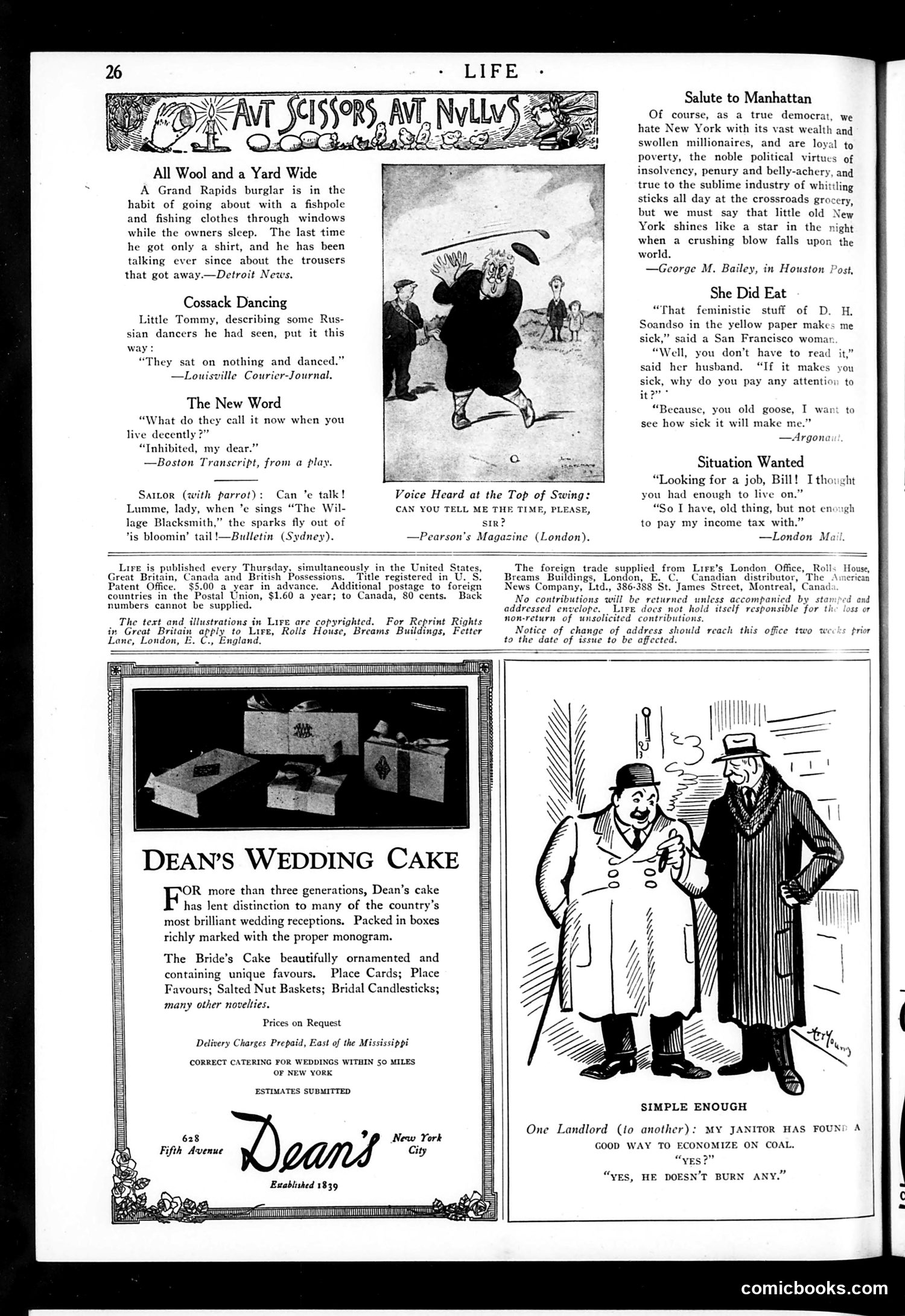 Life — October 25, 1923 — page 28 of 34