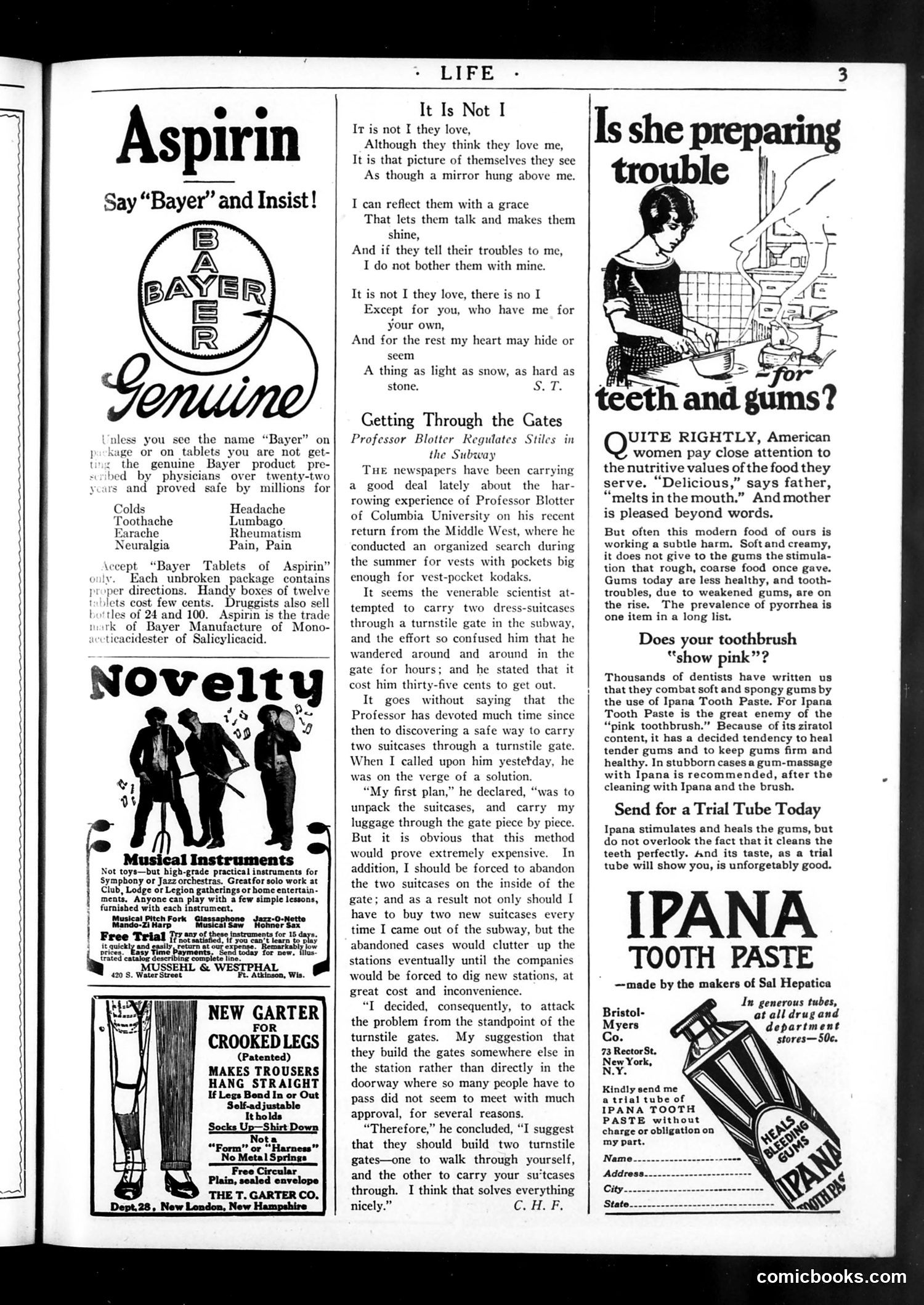 Life — November 1, 1923 — page 5 of 41