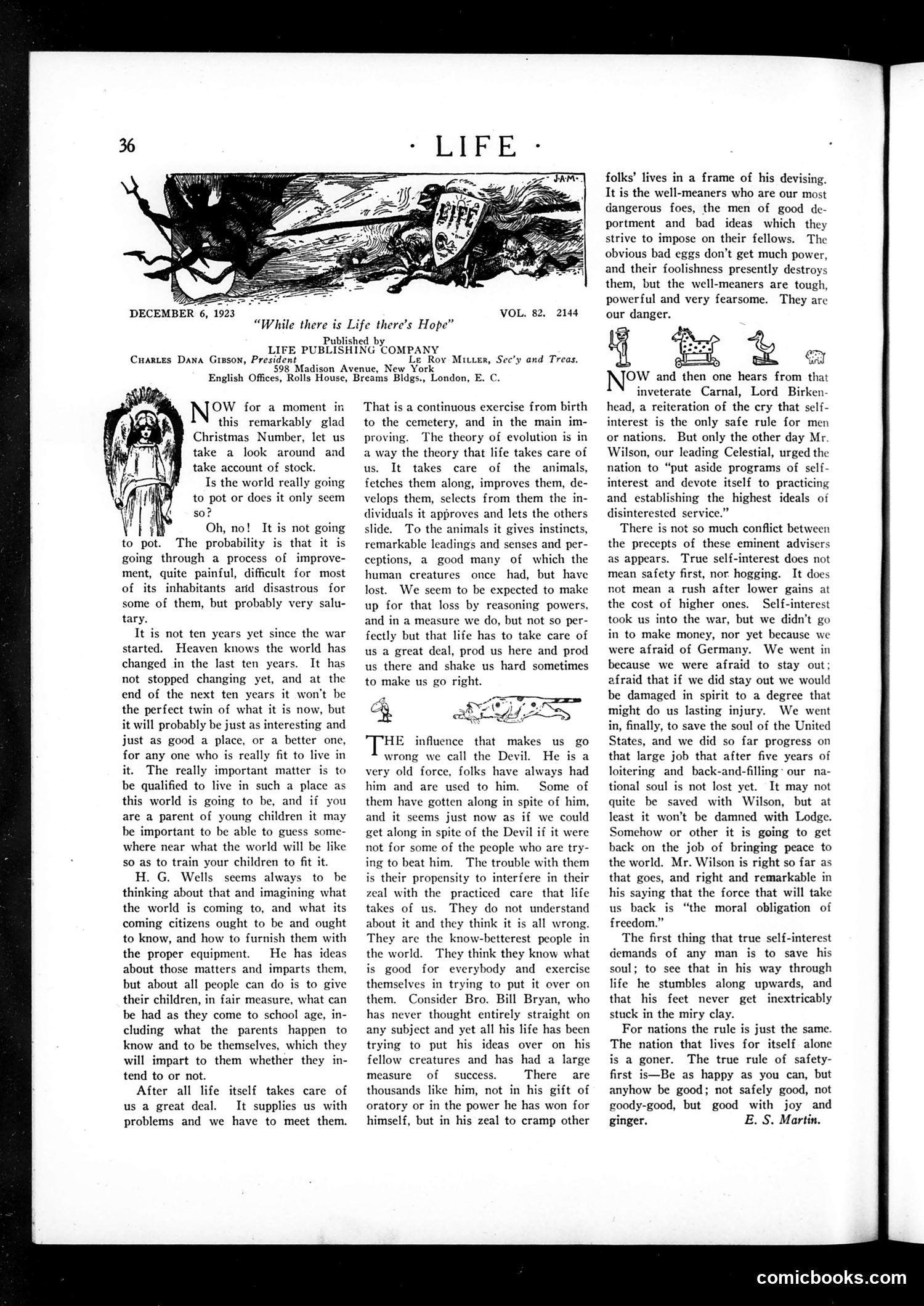 Life — December 6, 1923 — page 38 of 84