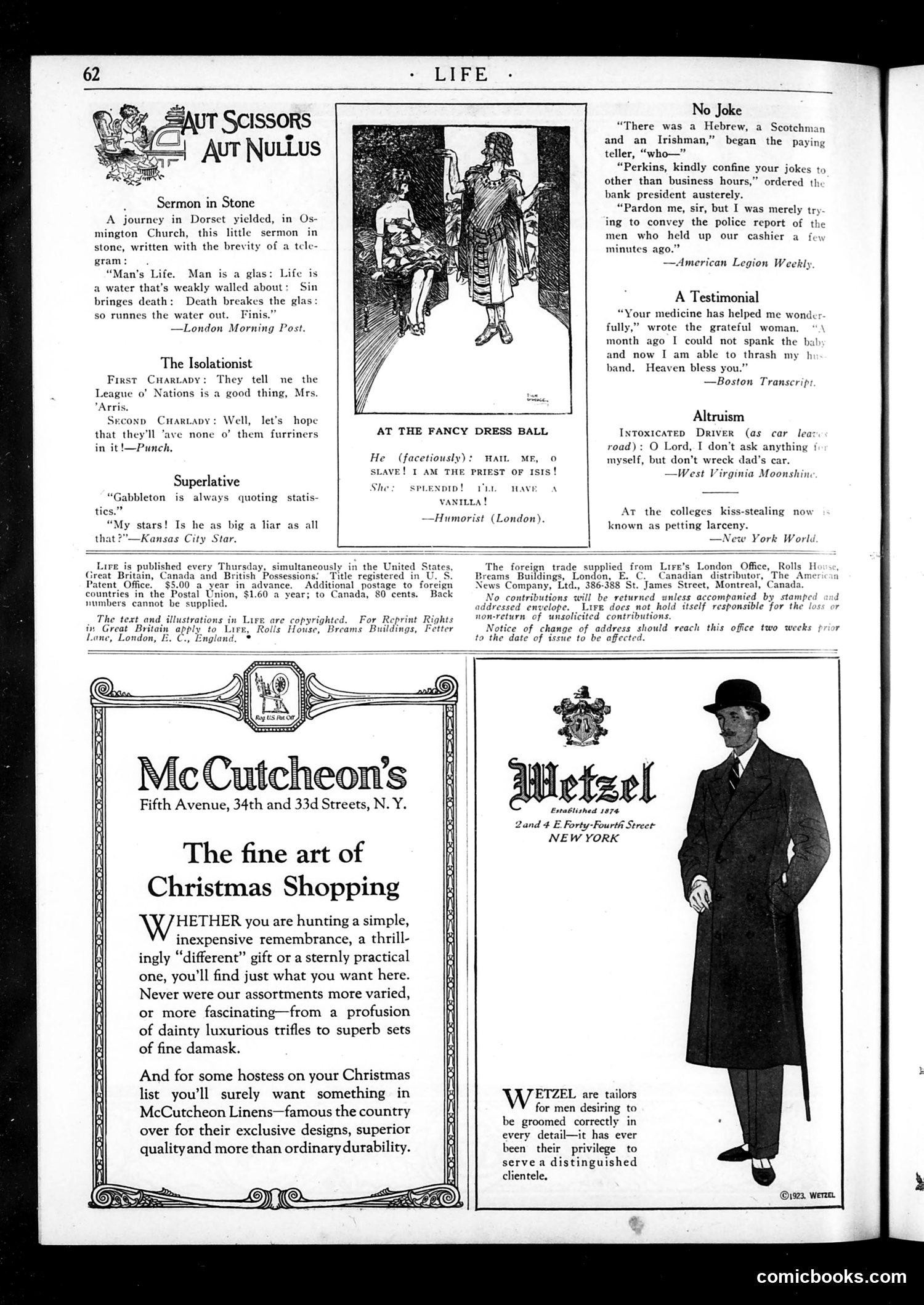 Life — December 6, 1923 — page 64 of 84