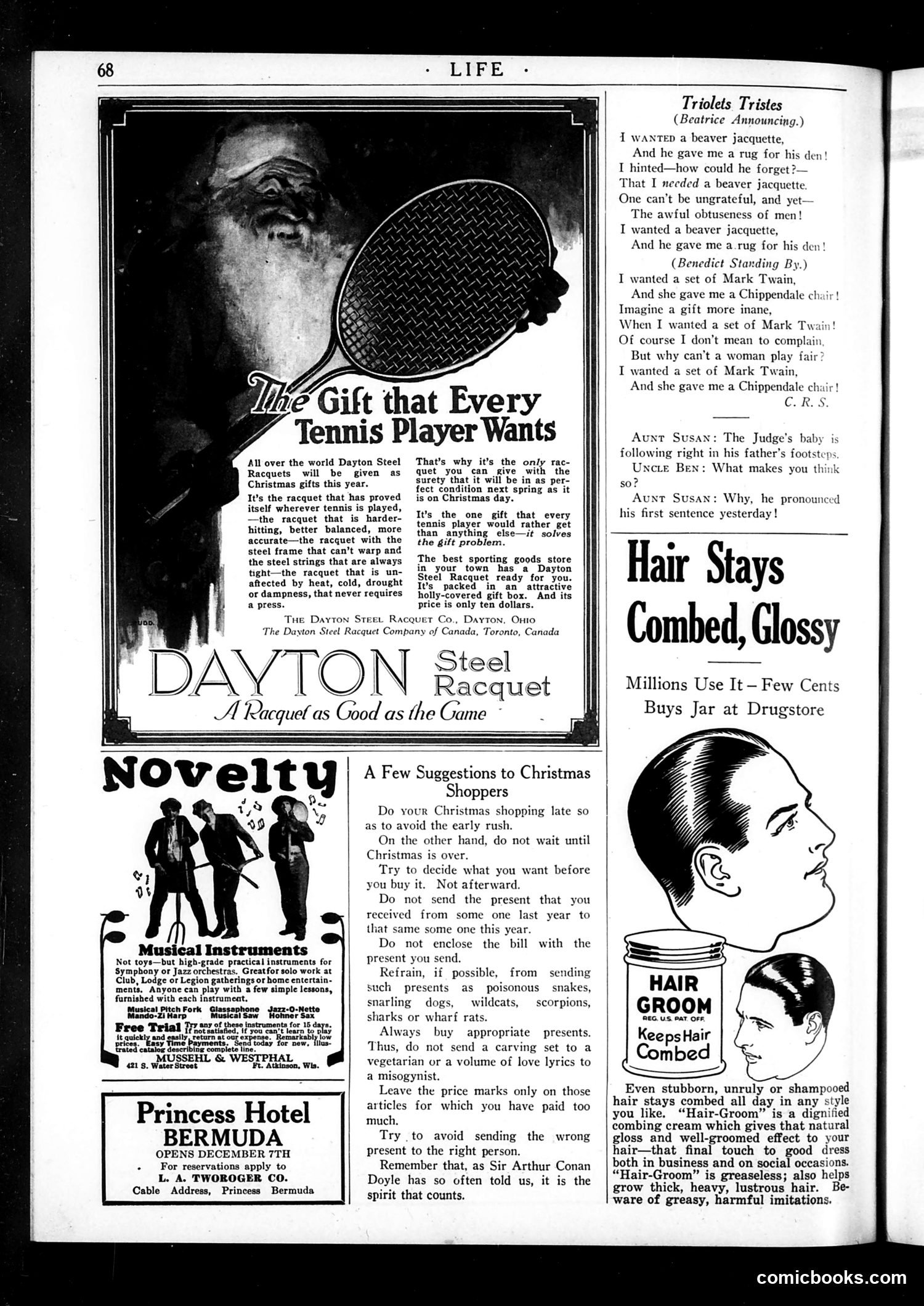 Life — December 6, 1923 — page 70 of 84