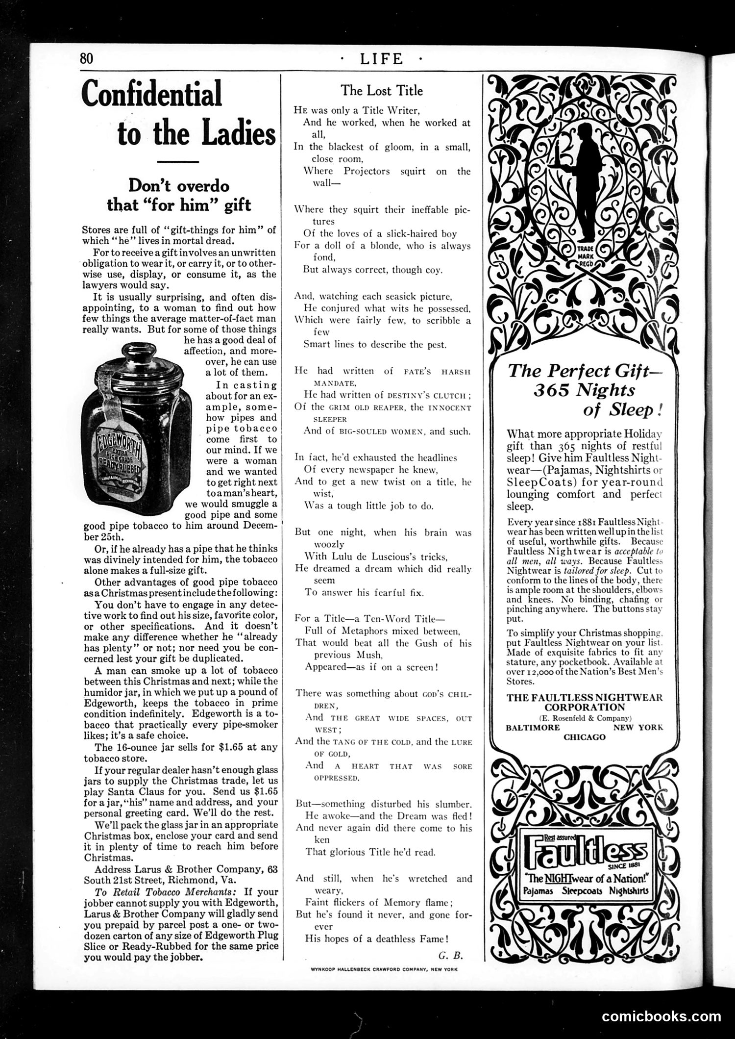 Life — December 6, 1923 — page 82 of 84