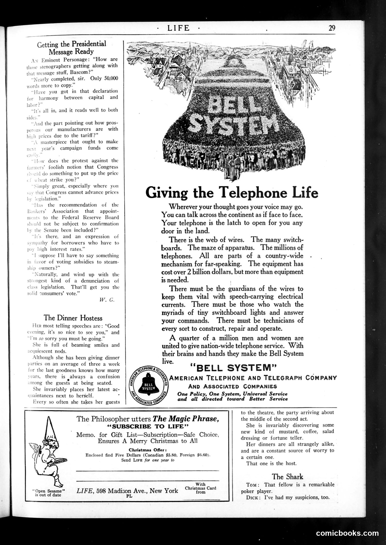 Life — December 13, 1923 — page 31 of 36