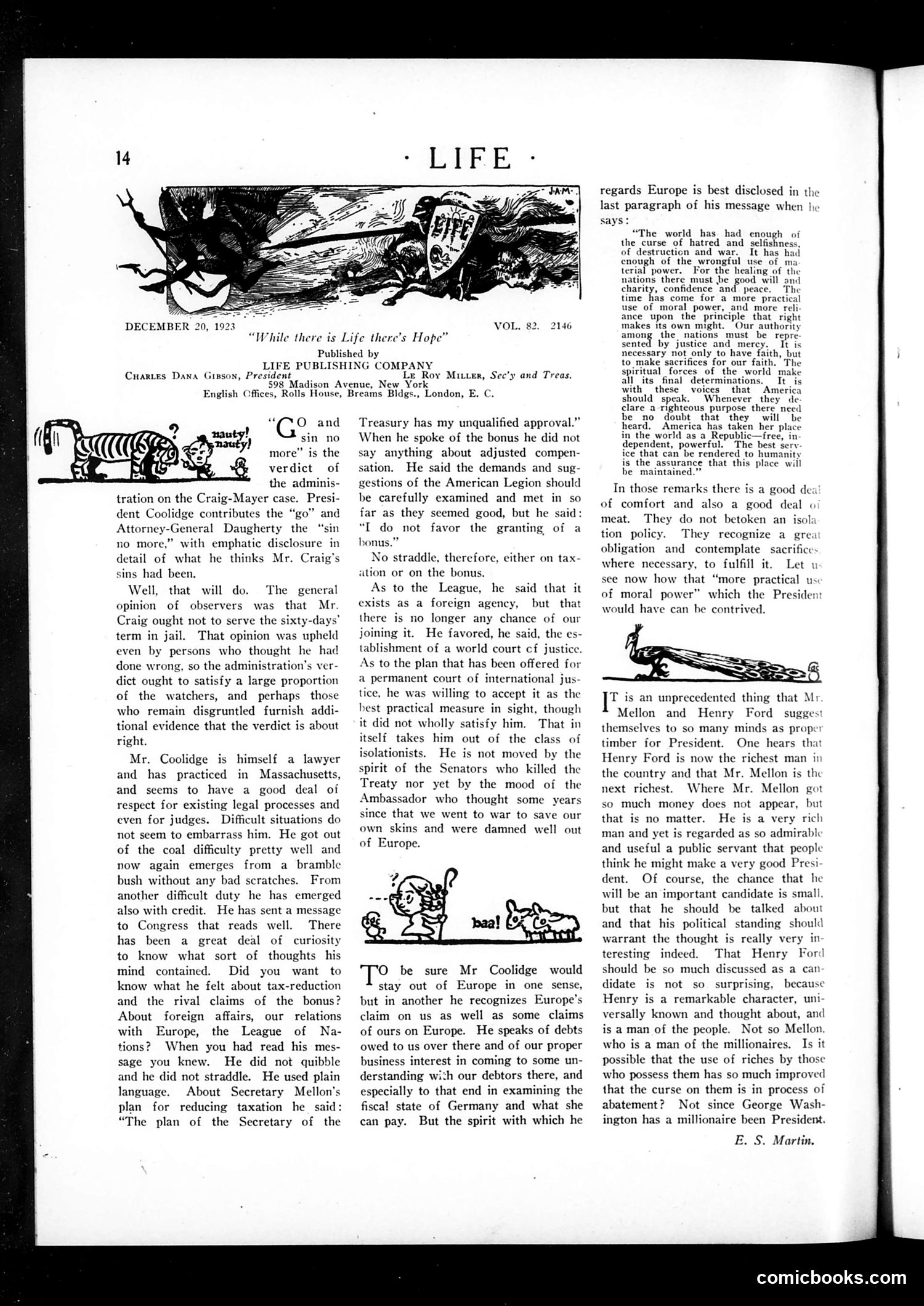 Life — December 20, 1923 — page 16 of 36