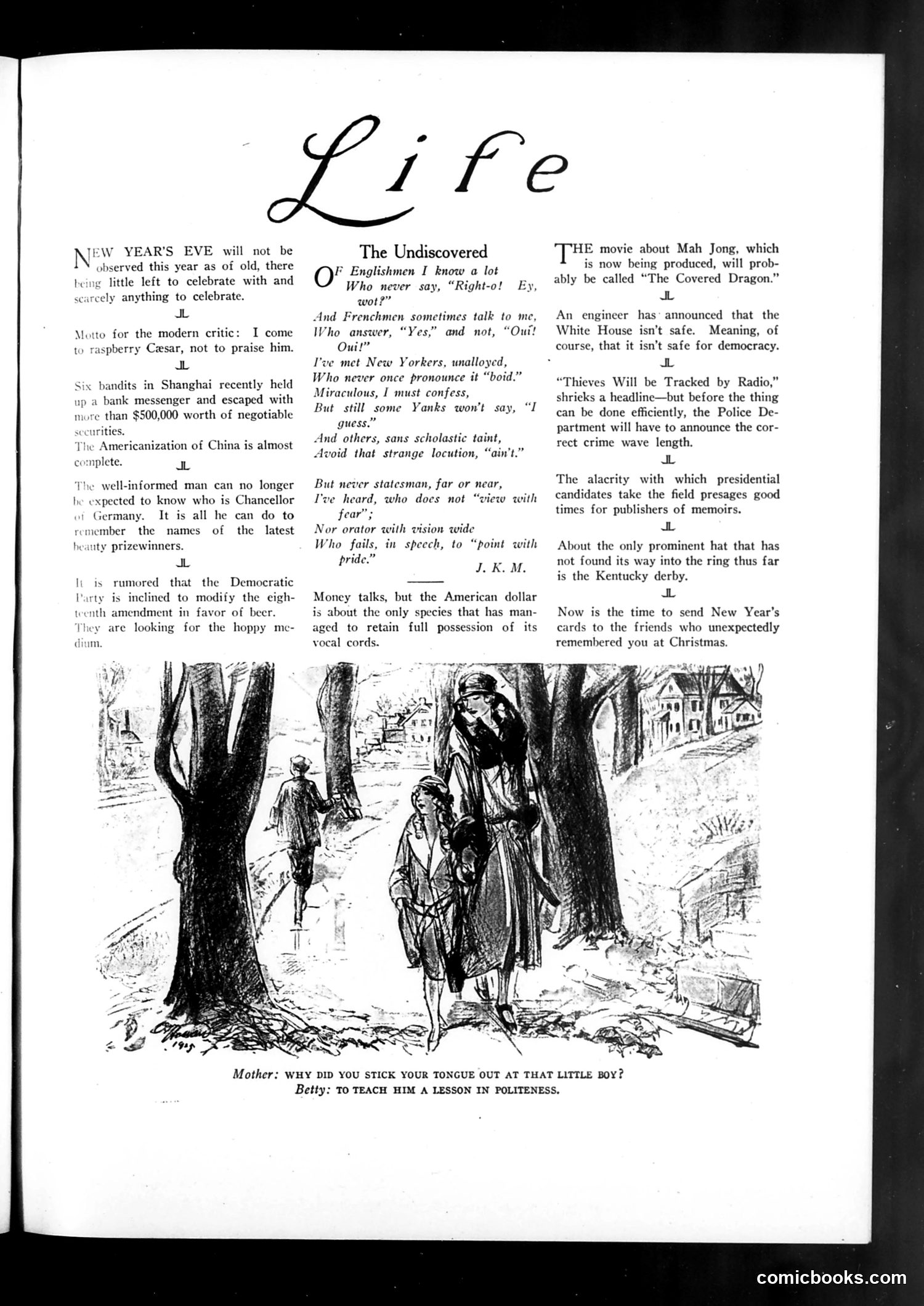 Life — December 27, 1923 — page 3 of 37